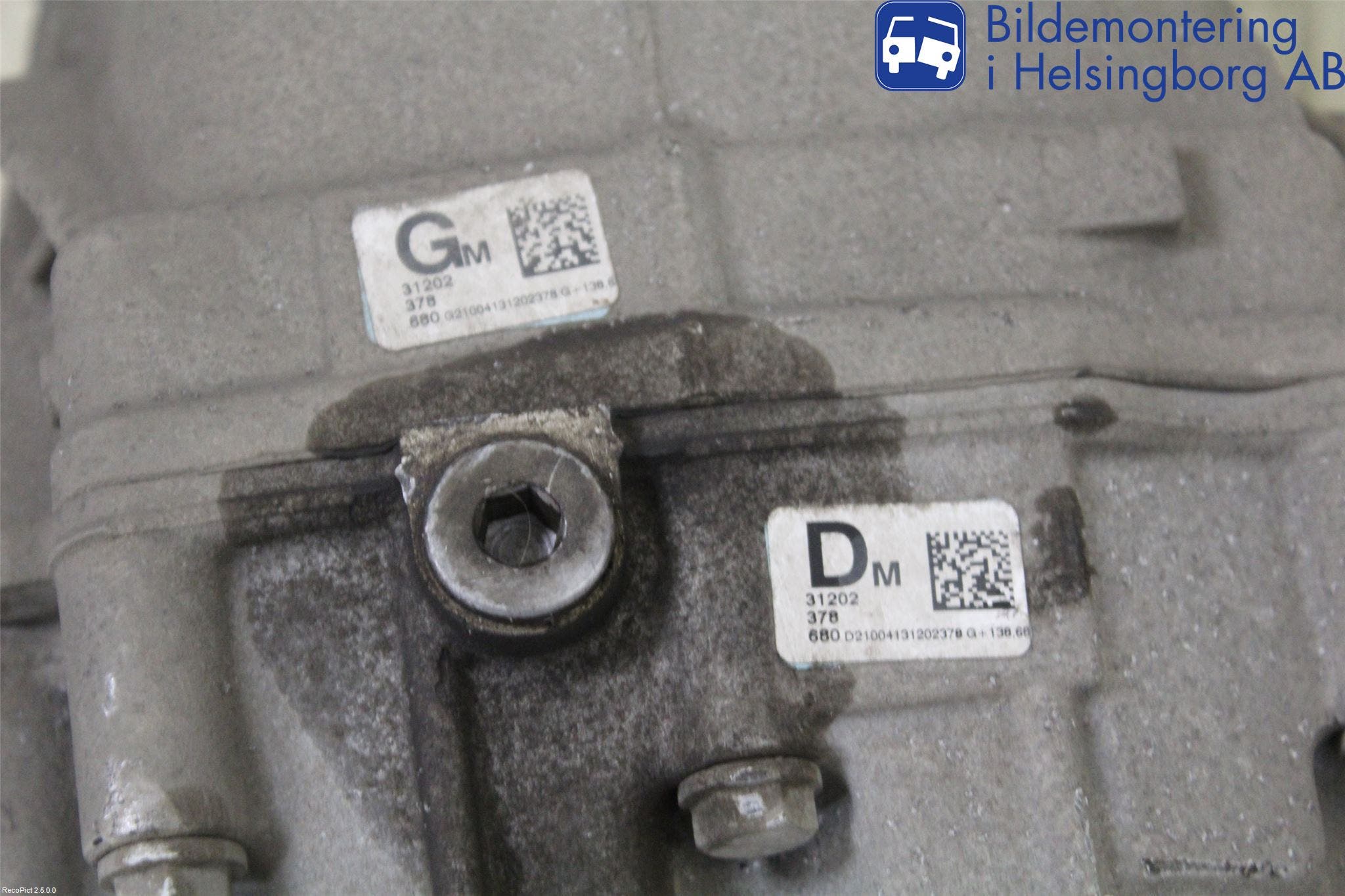 Volkswagen VW TOUAREG 7L 03-10 Bakväxel-Diff