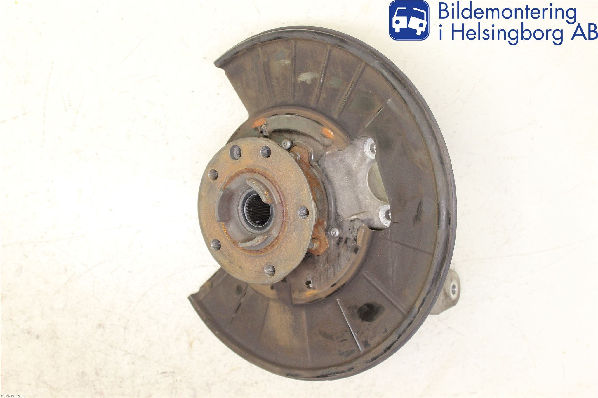 Volkswagen VW TOUAREG 7L 03-10 Hjullagerhus-Spindel Vä B