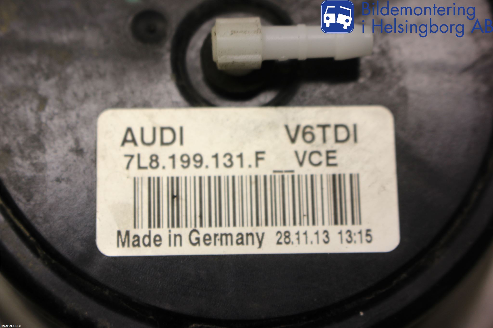 Volkswagen VW TOUAREG 7L 03-10 Motorkudde