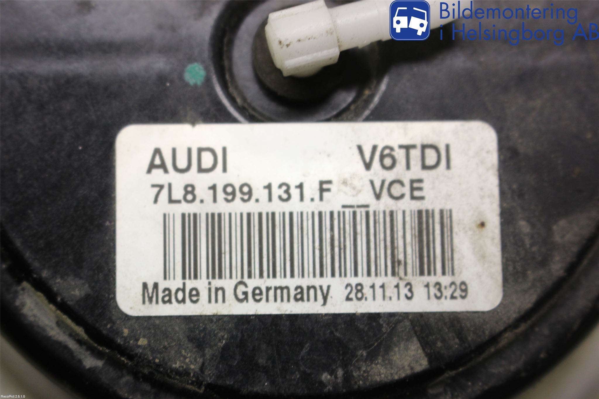 Volkswagen VW TOUAREG 7L 03-10 Motorkudde