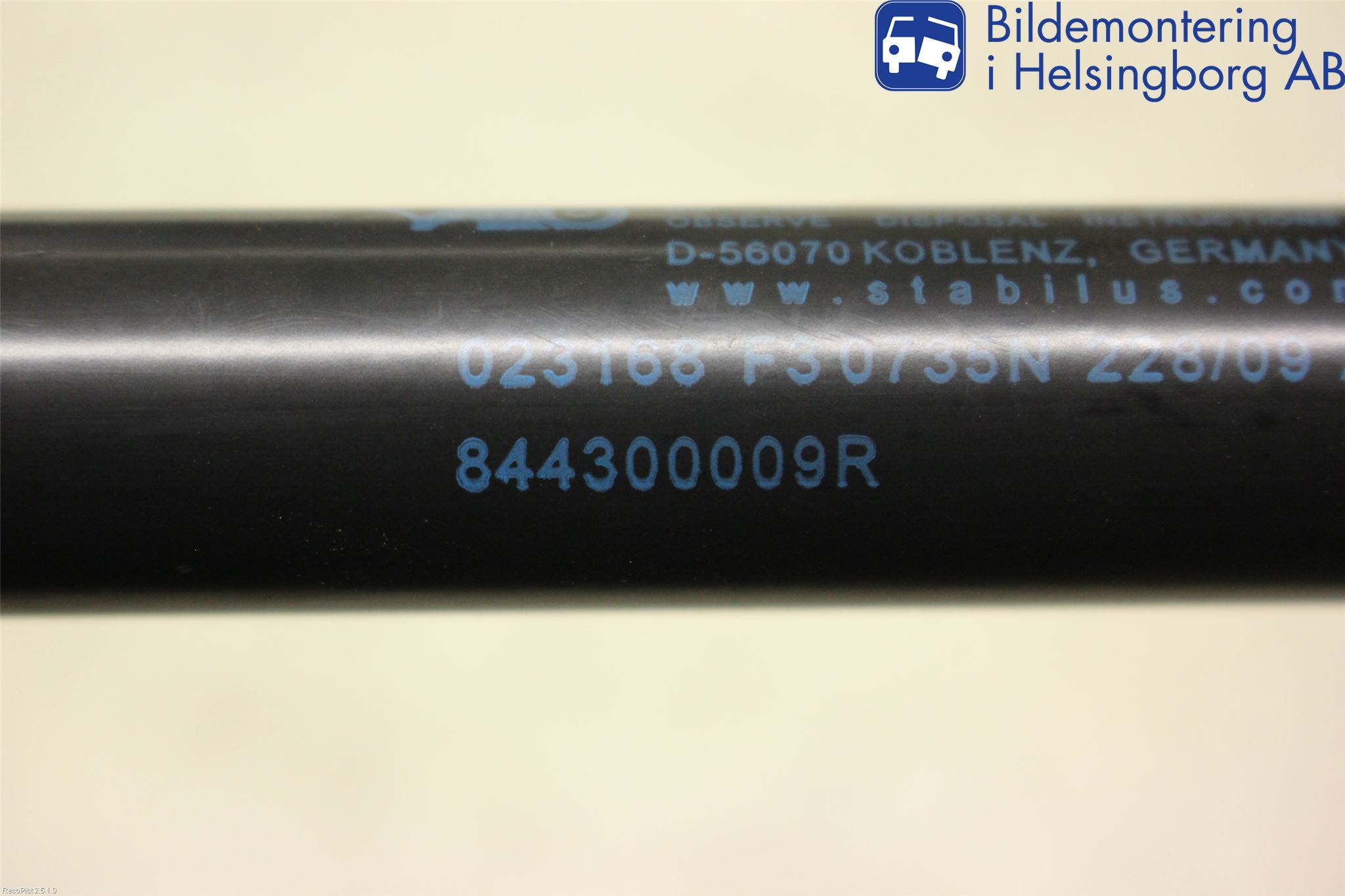 Renault MEGANE III 09-15 Gasfjäder Baklucka