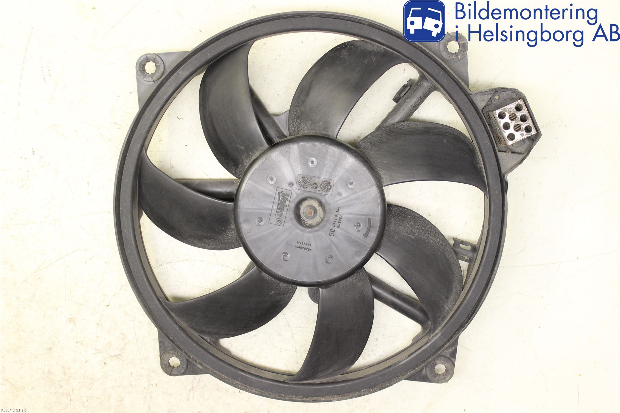 Renault MEGANE III 09-15 Kylfläkt El