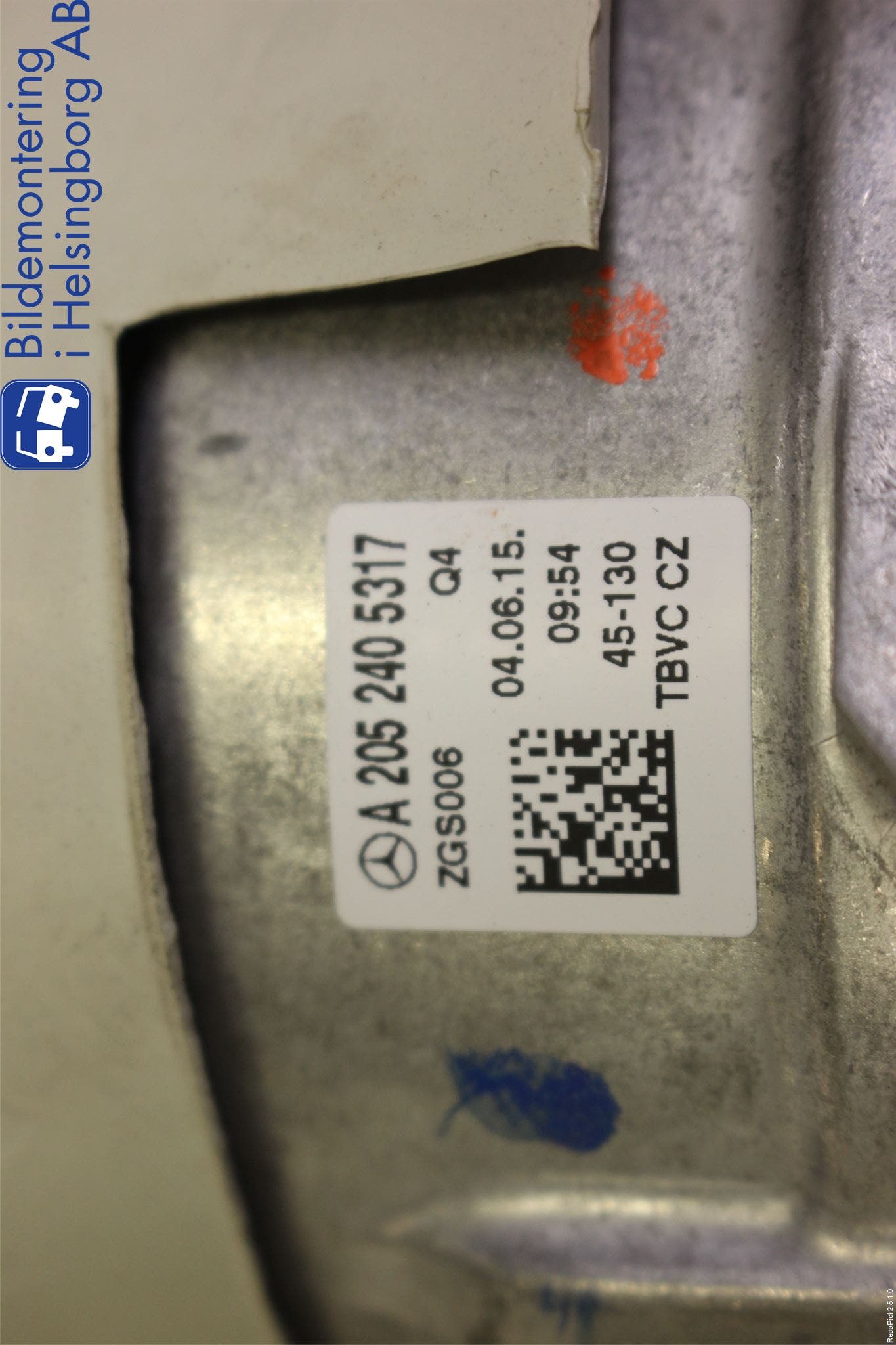 Mercedes-Benz MB C-KLASS (W205) 14-21 Motorkudde