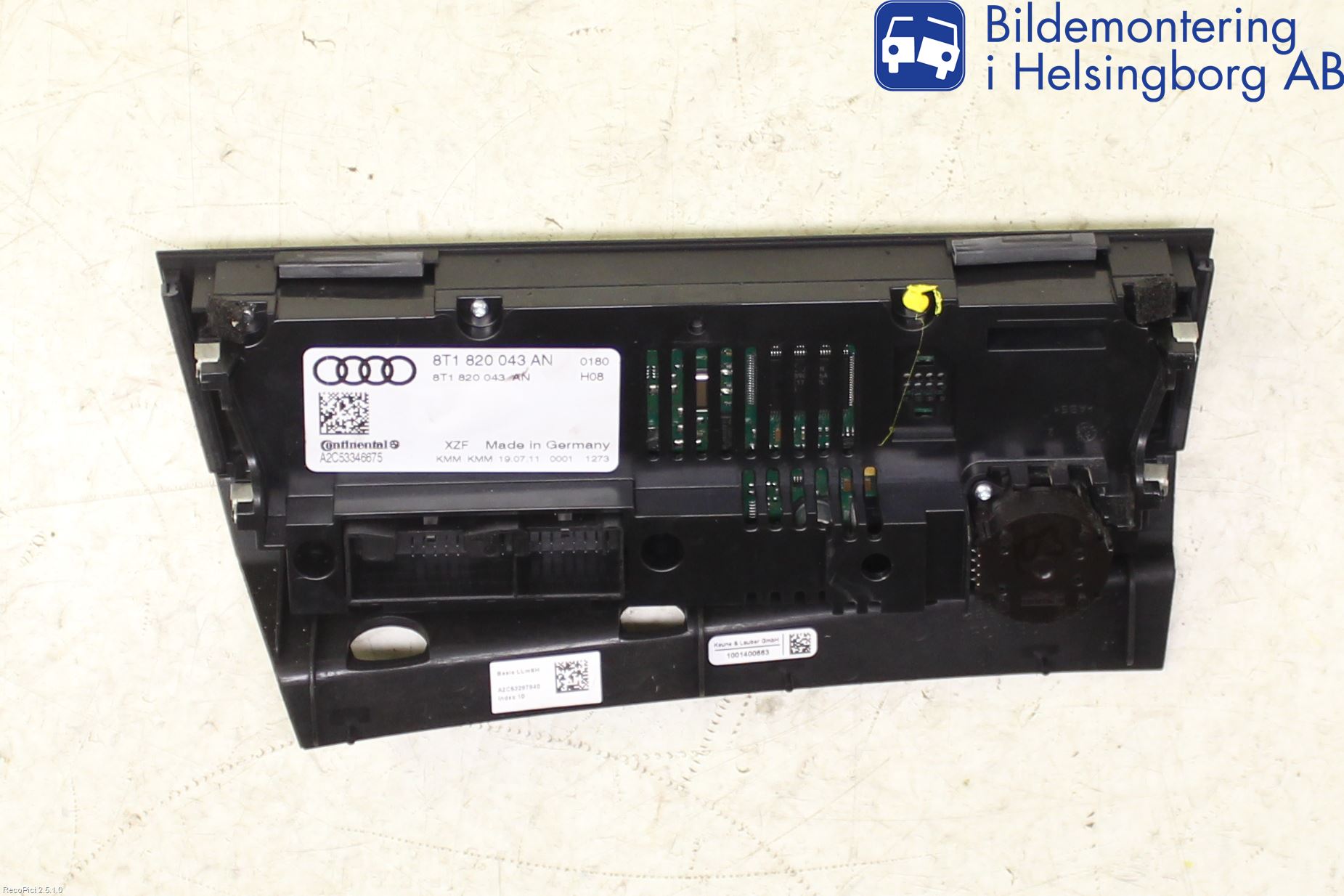 Audi A5 07-16 Ac Styrenhet Ac Manöveren