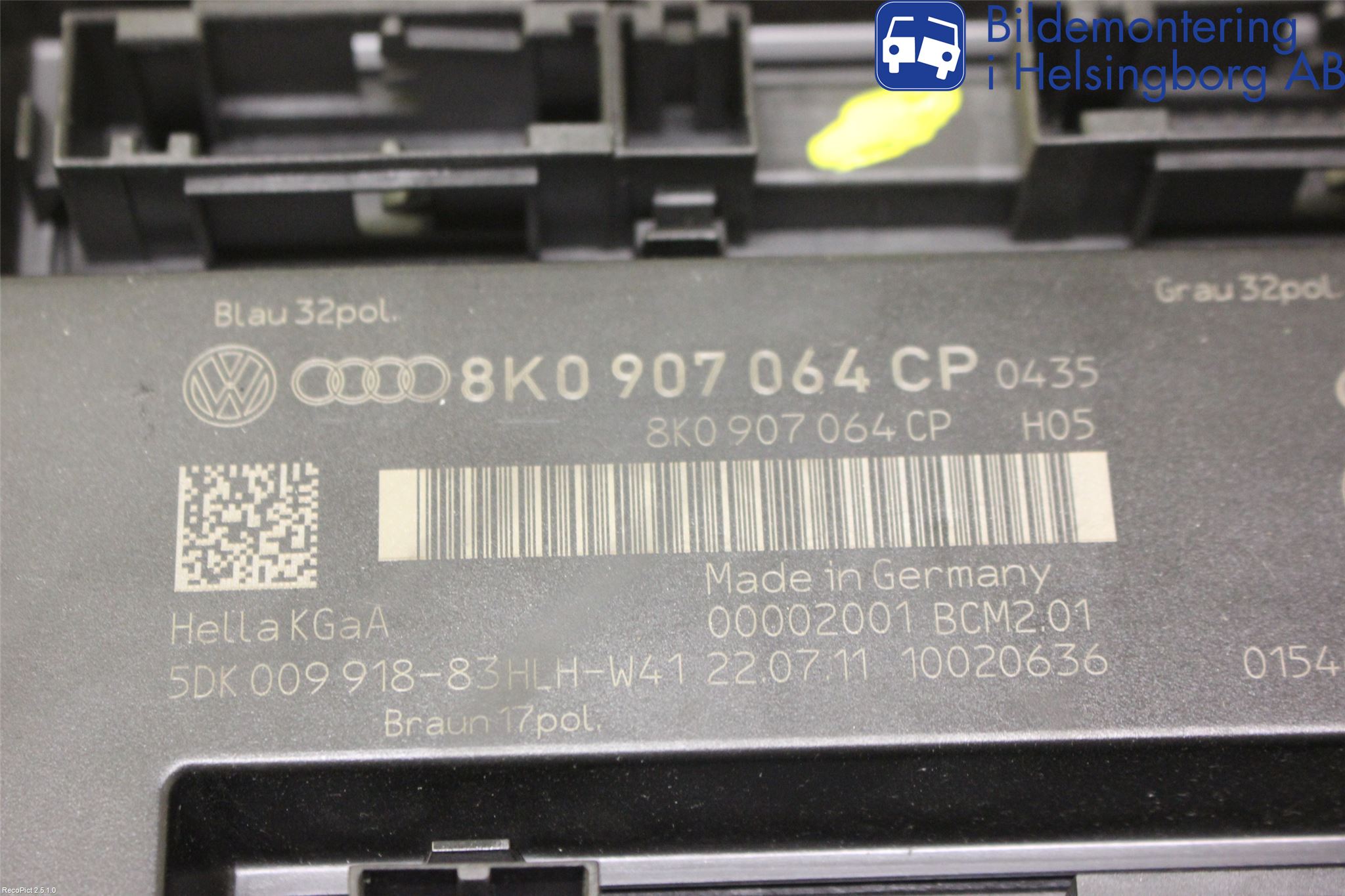 Audi A5 07-16 Komfort Styrdon