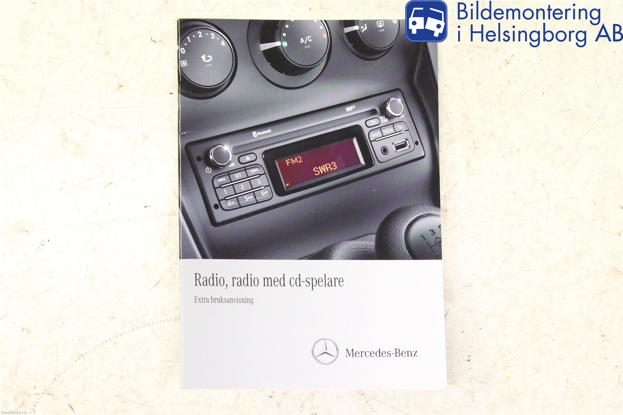 Mercedes-Benz MB CITAN (W415) 13-21 Cd Radio - Multimediapanel