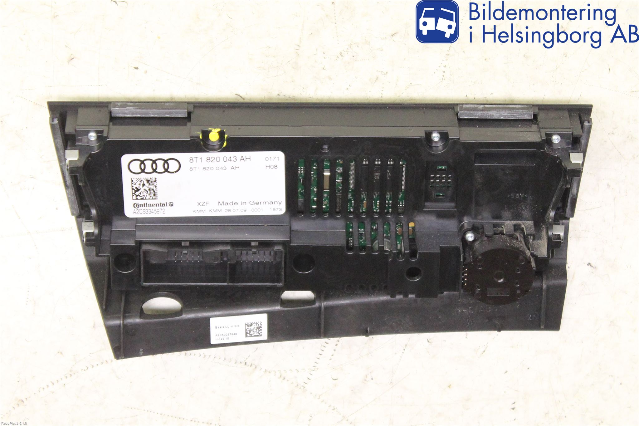 Audi A4/S4 08-11 Ac Styrenhet Ac Manöveren