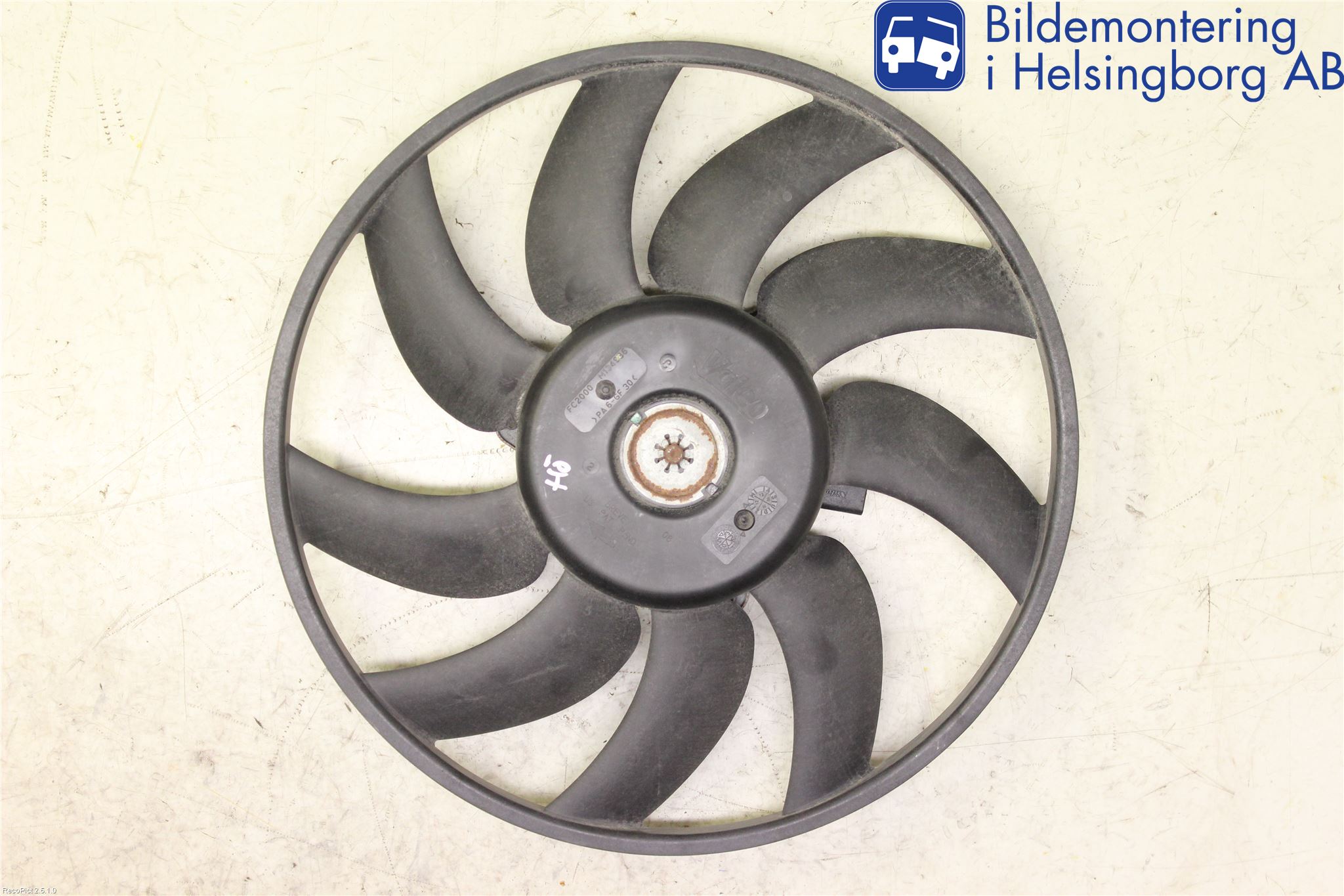 Audi A6/S6 4G 11-18 Kylfläkt El