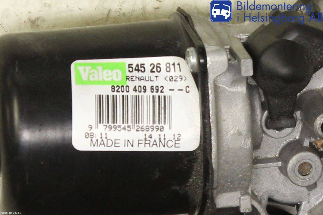 Mercedes-Benz MB CITAN (W415) 13-21 Torkarmotor Vindruta