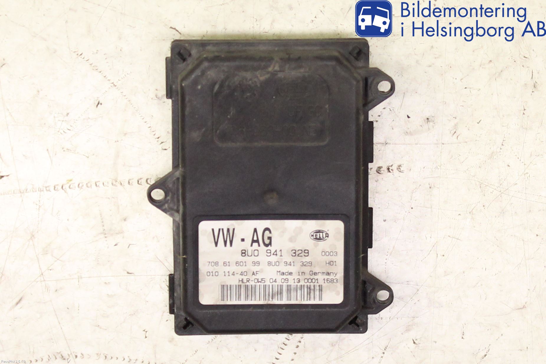 Skoda SUPERB 09-15 Styrenhet Strålkastare