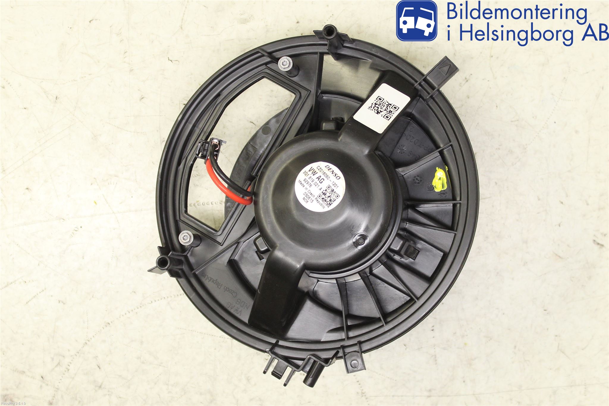 Skoda SUPERB 16-24 Värmefläkt