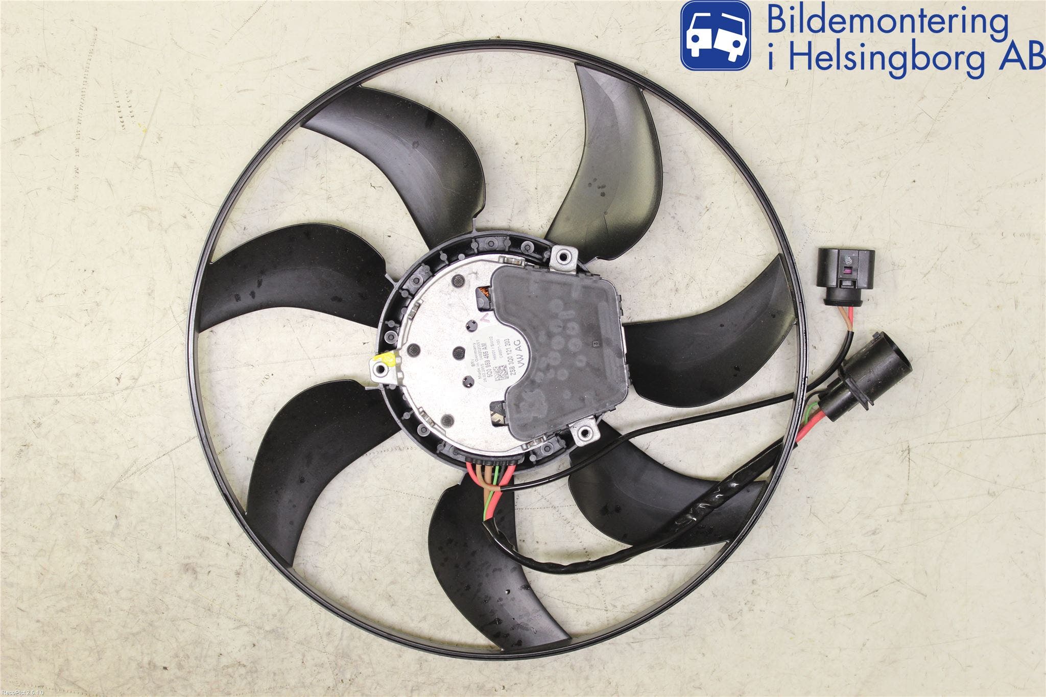 Skoda SUPERB 16-24 Kylfläkt El