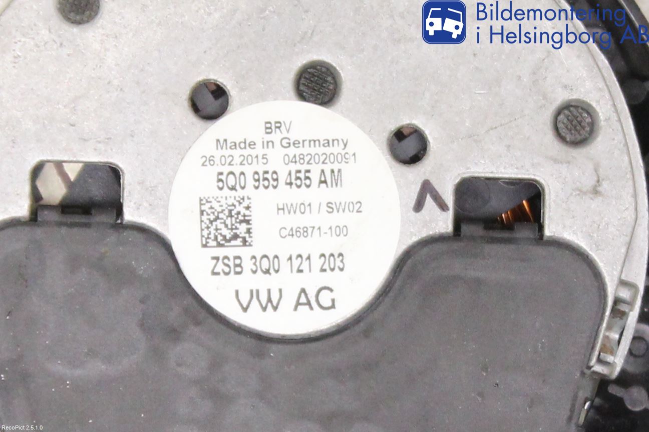 Skoda SUPERB 16-24 Kylfläkt El