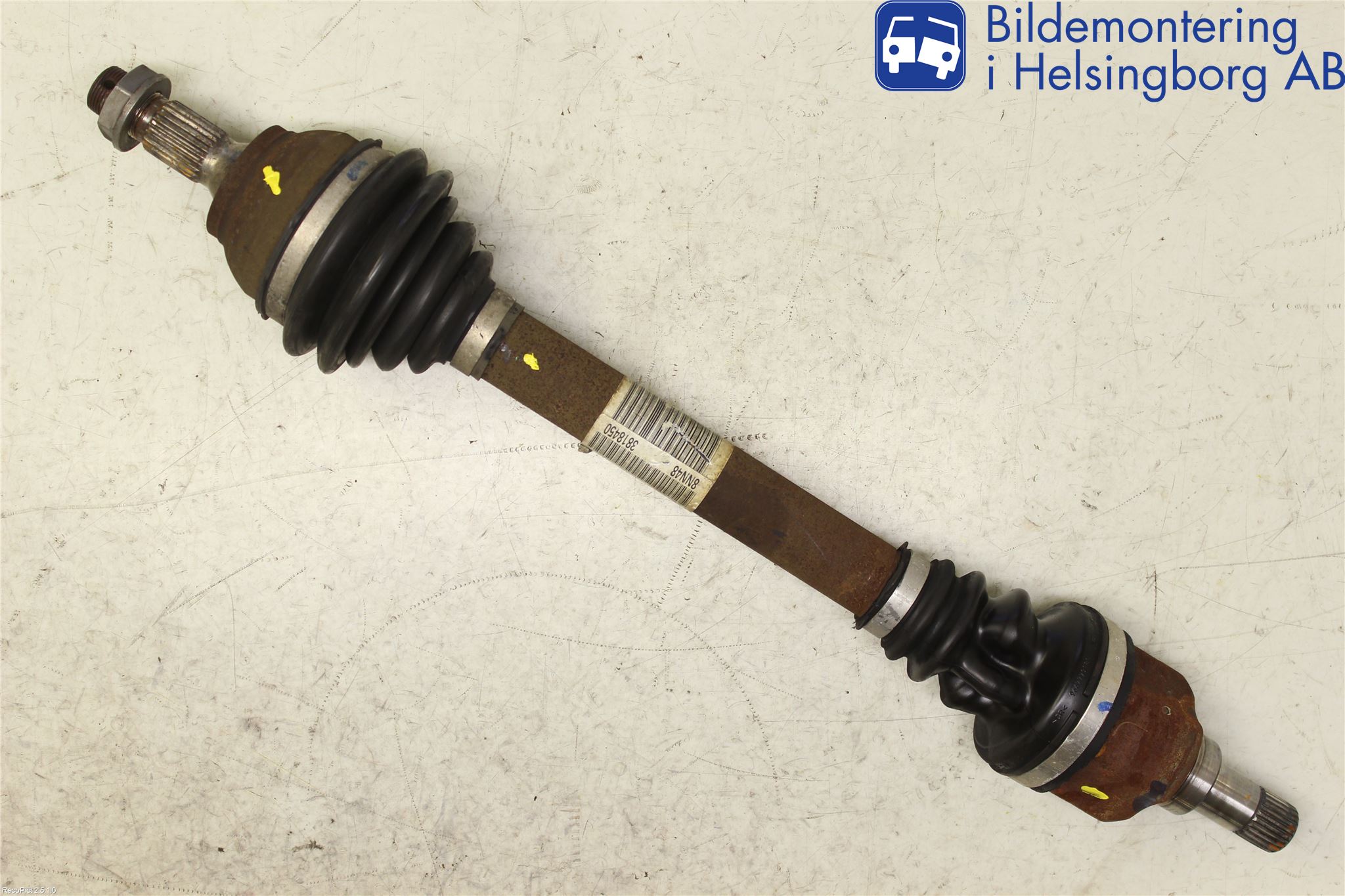 Peugeot 308 08-13 Drivaxel Fram Vänster