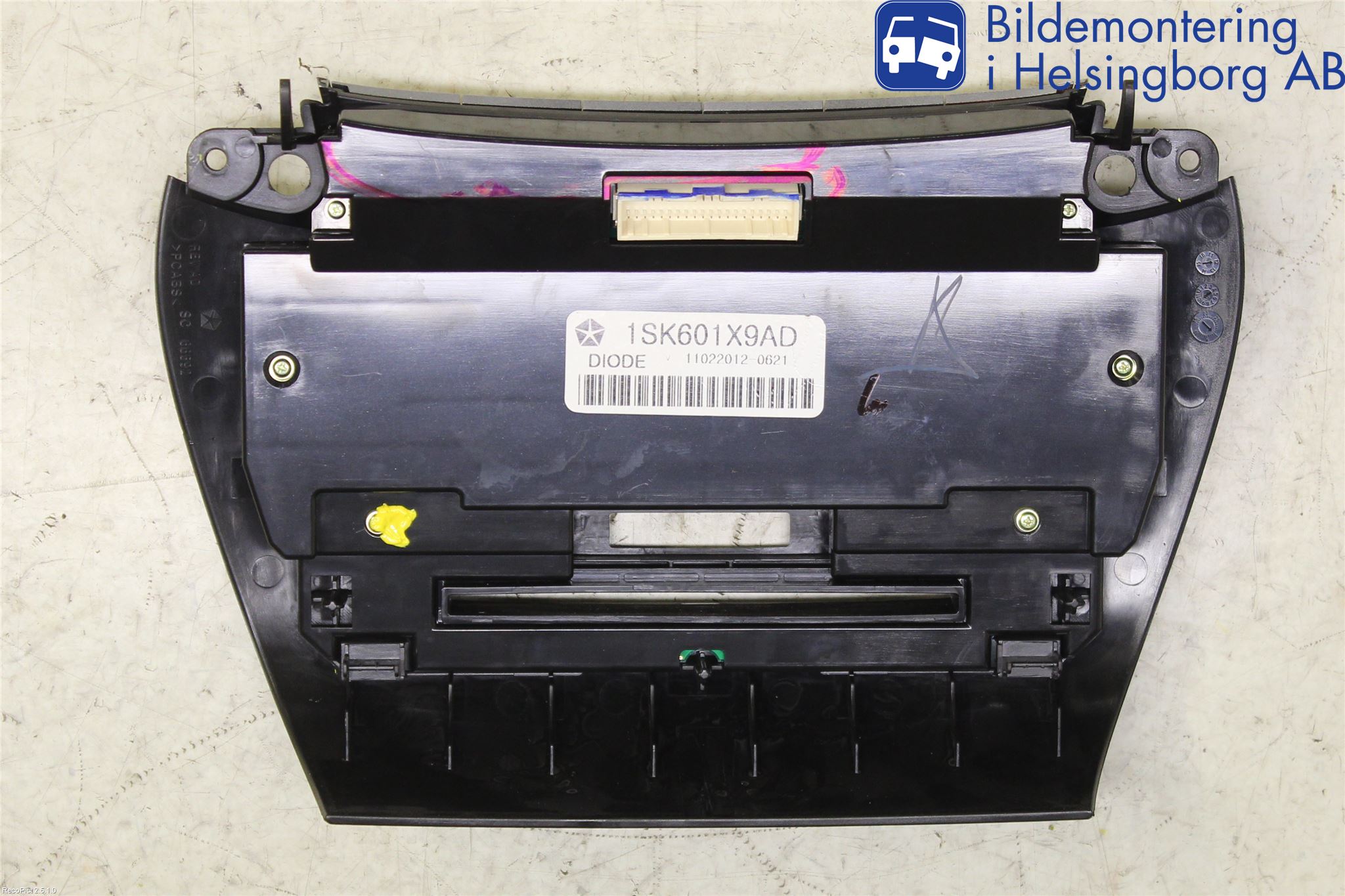 Fiat FREEMONT Ac Styrenhet Ac Manöveren