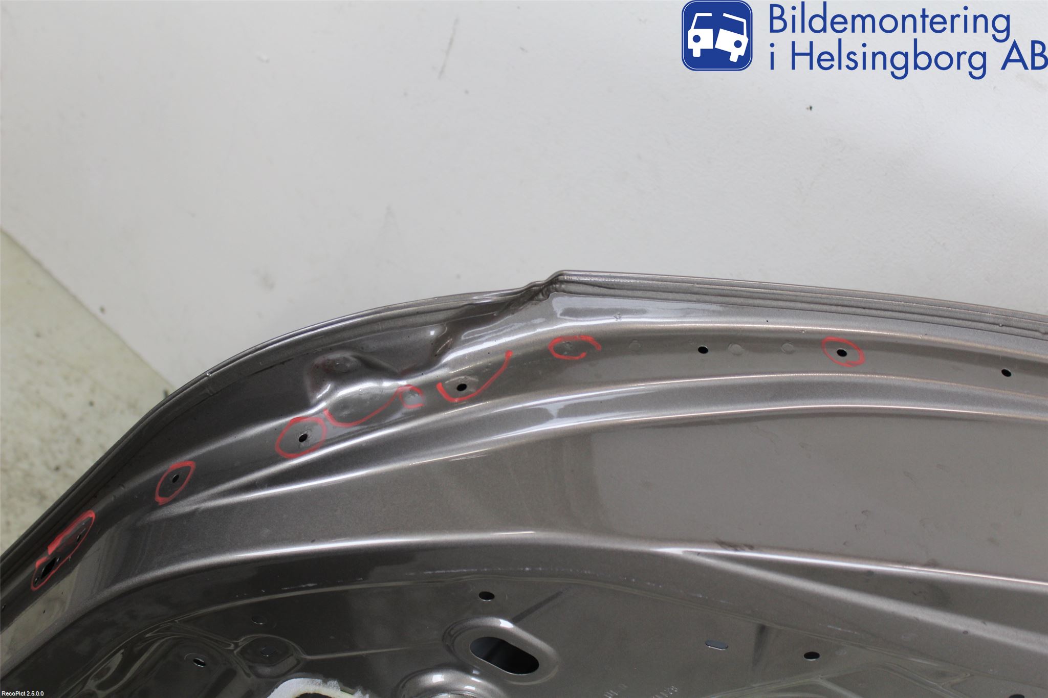 Renault MEGANE III 09-15 Dörr Bak Vänster