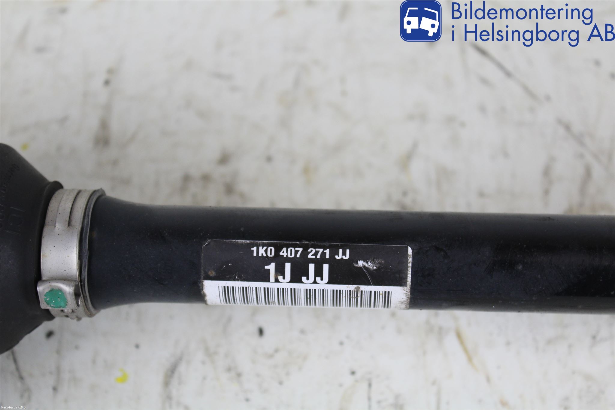 Volkswagen VW GOLF PLUS/CROSS GOLF 04-14 Drivaxel Fram Vänster