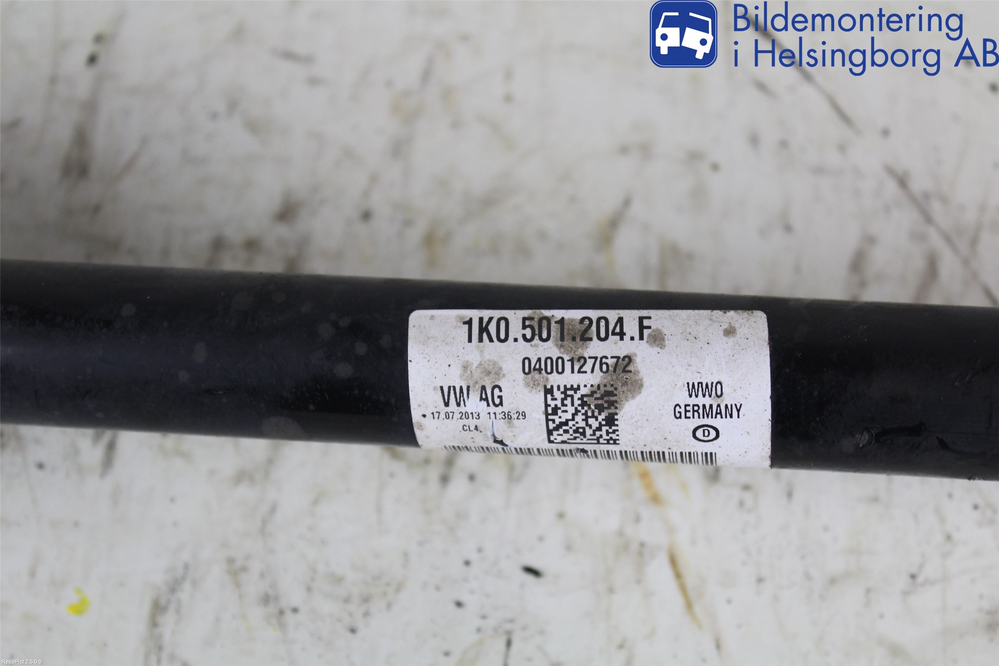 Skoda SUPERB 09-15 Drivaxel Bak Höger