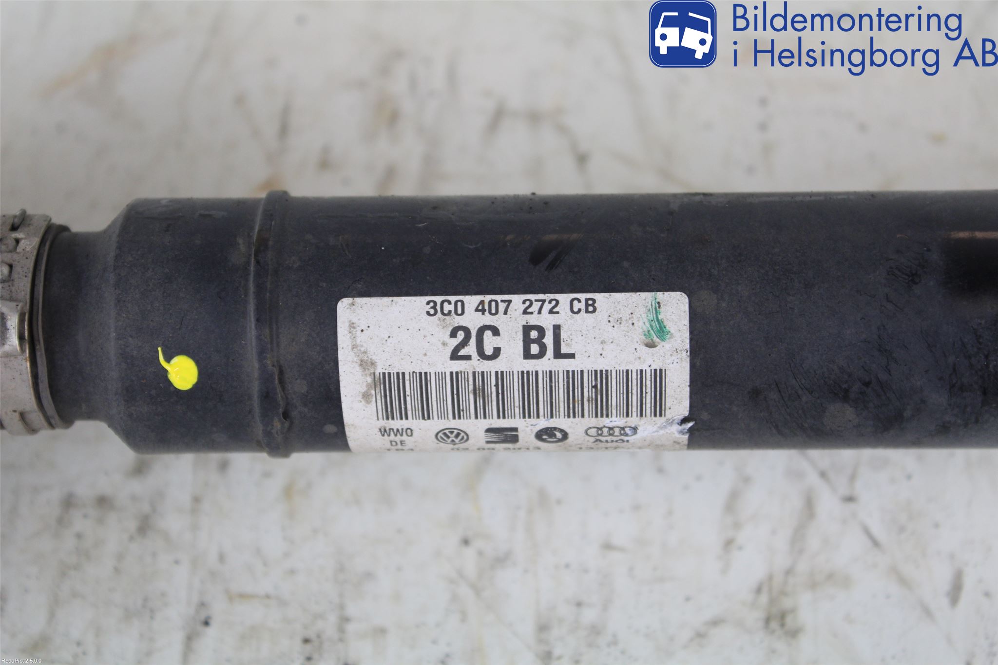 Skoda SUPERB 09-15 Drivaxel Fram Höger