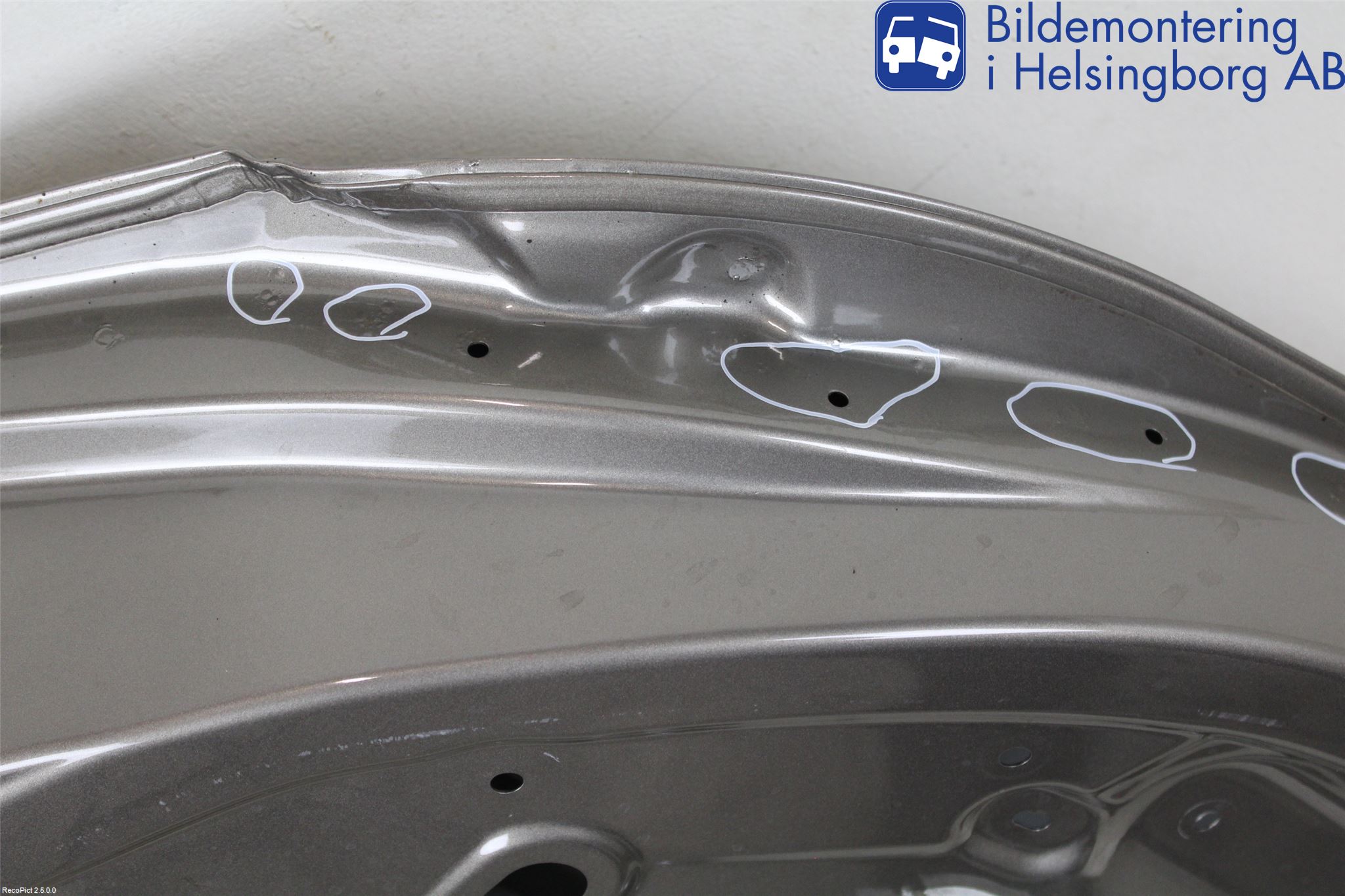 Renault MEGANE III 09-15 Dörr Bak Höger