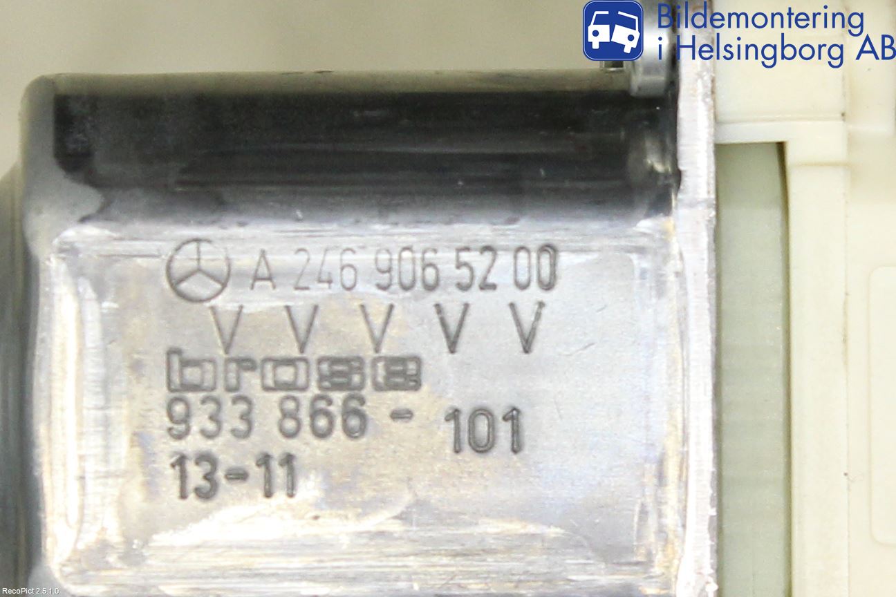Mercedes-Benz MB B-KLASS (W246/W242) 12-19 Fönsterhissmotor