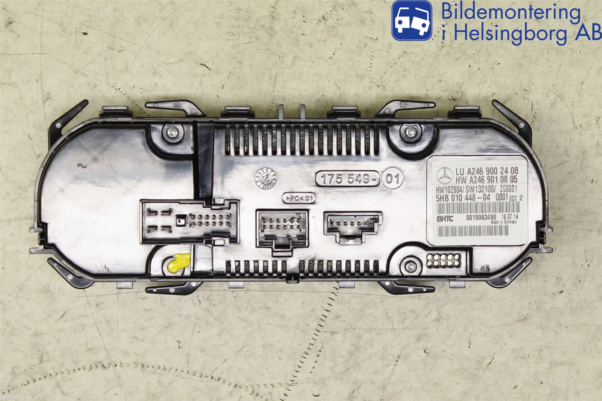 Mercedes-Benz MB CLA-KLASS (C117/X117) 13-19 Ac Styrenhet Ac Manöveren
