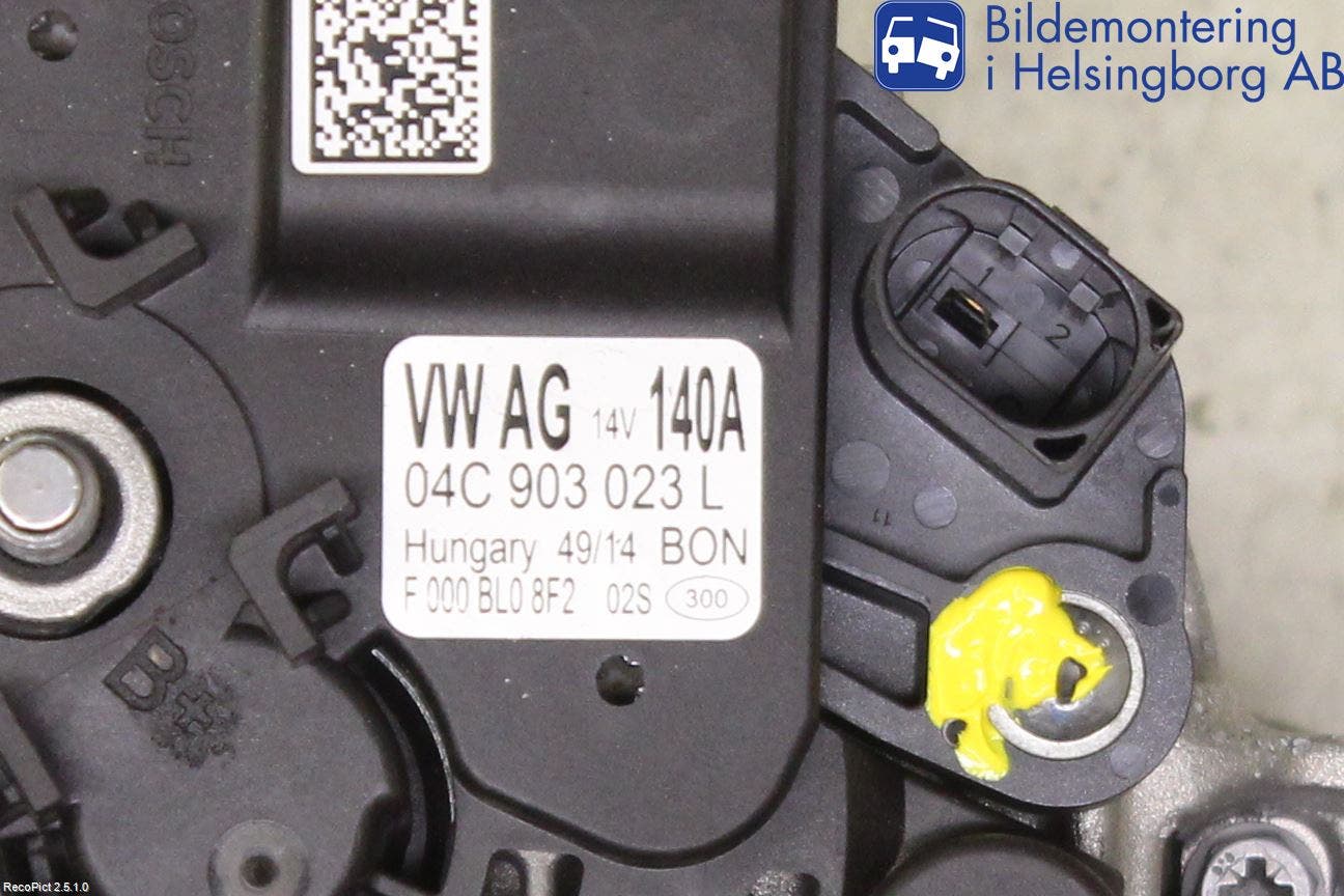 Volkswagen VW GOLF / E-GOLF VII 13-20 Generator