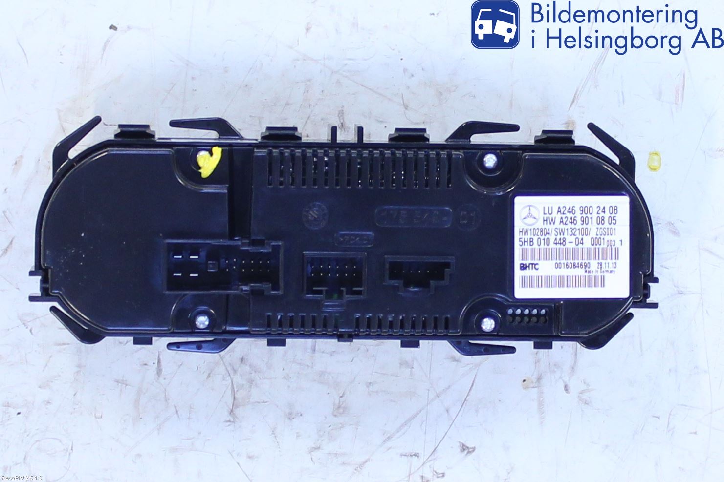 Mercedes-Benz MB B-KLASS (W246/W242) 12-19 Ac Styrenhet Ac Manöveren