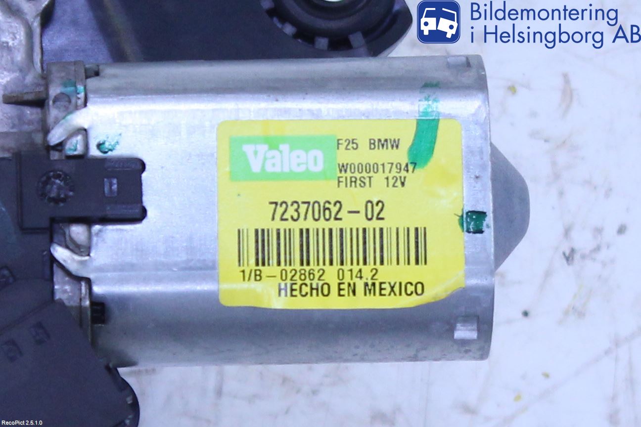 BMW X3 F25 10-17 Torkarmotor Baklucka