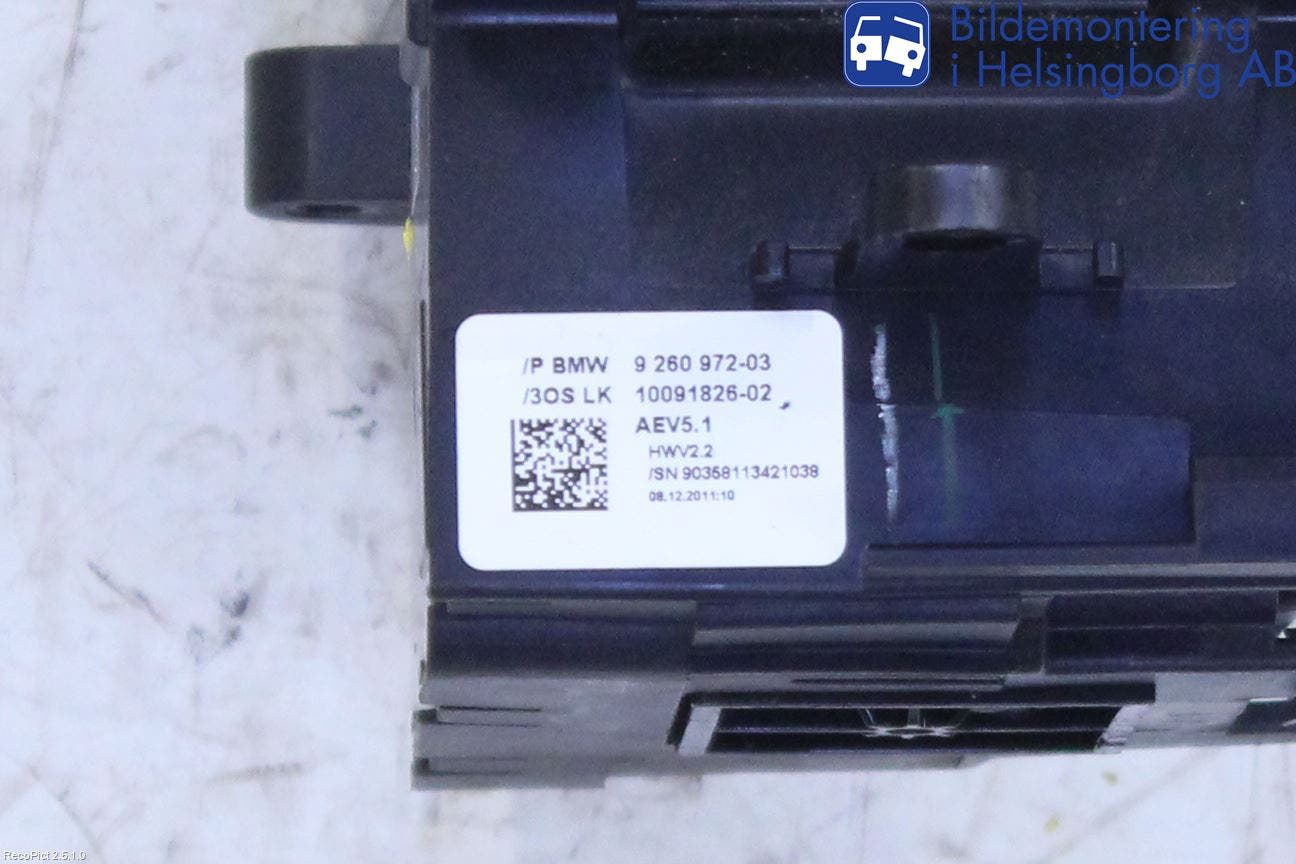 BMW X3 F25 10-17 Växelspak