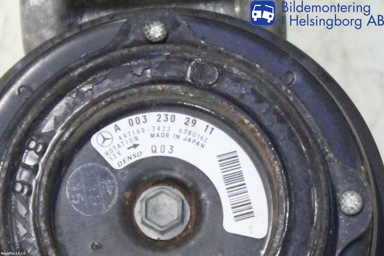 Mercedes-Benz MB GLK-KLASS (X204) 08-16 Ac Kompressor