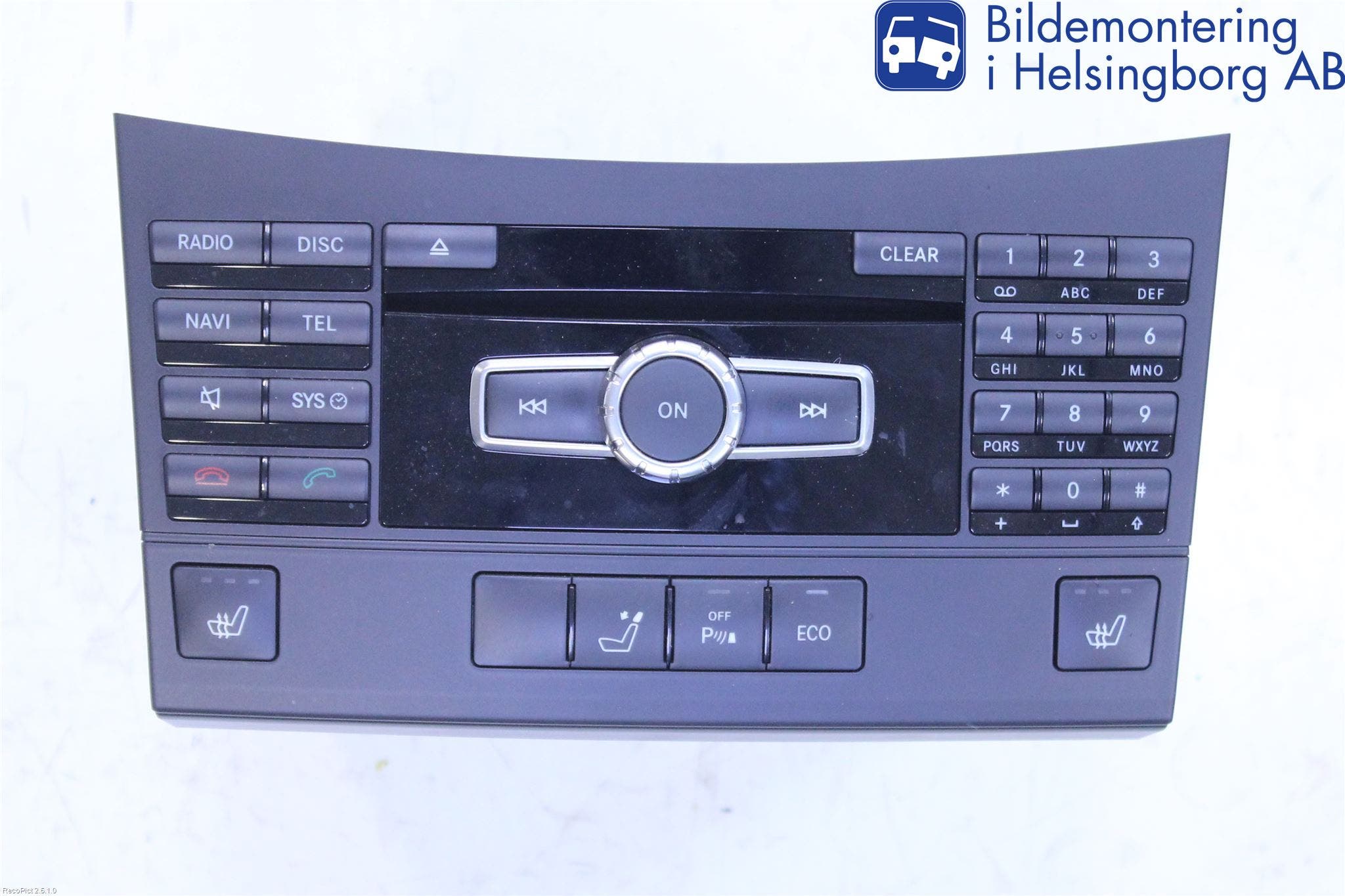 Mercedes-Benz MB E-KLASS (W212) 09-16 Cd Radio - Multimediapanel