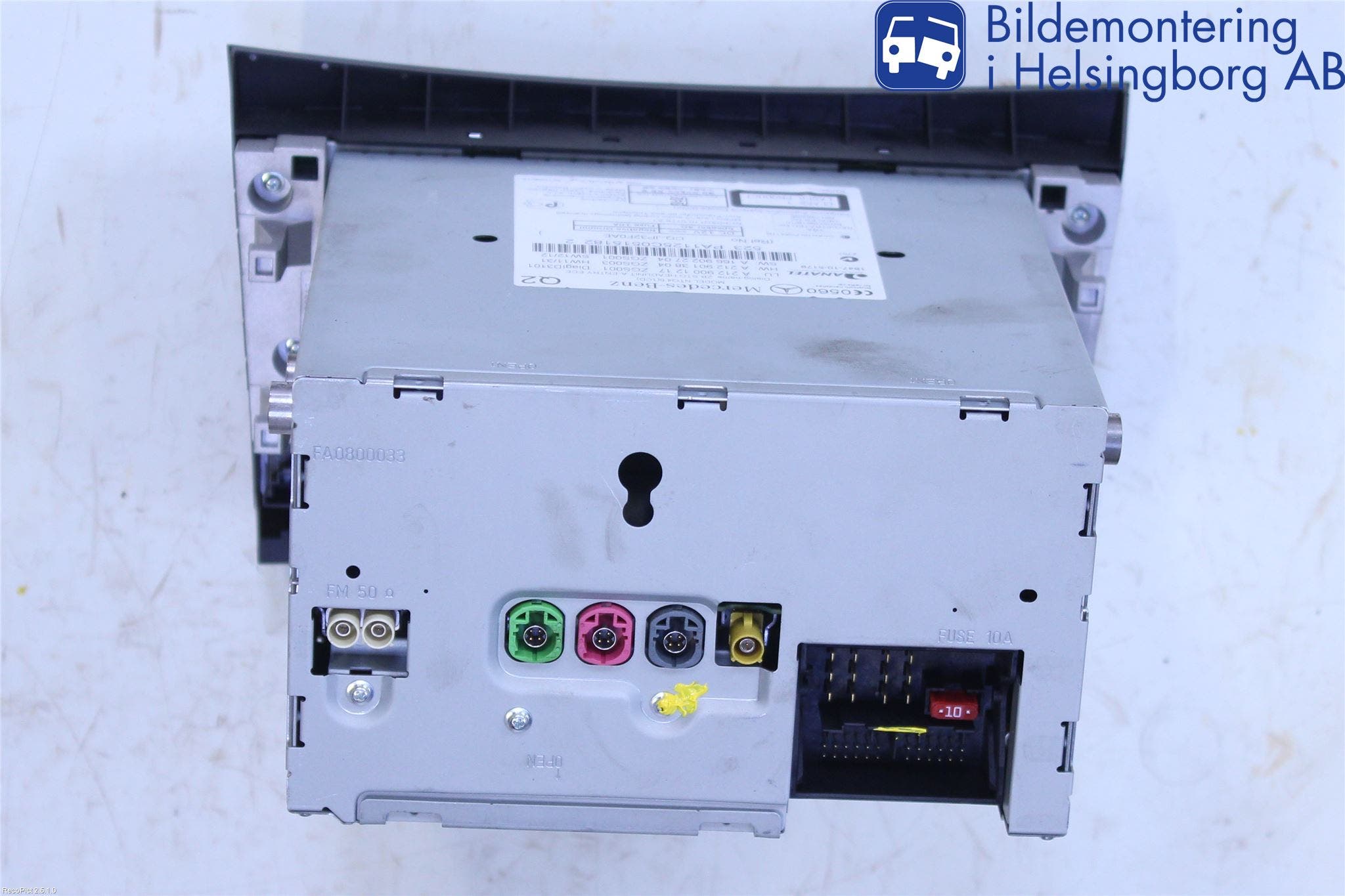 Mercedes-Benz MB E-KLASS (W212) 09-16 Cd Radio - Multimediapanel