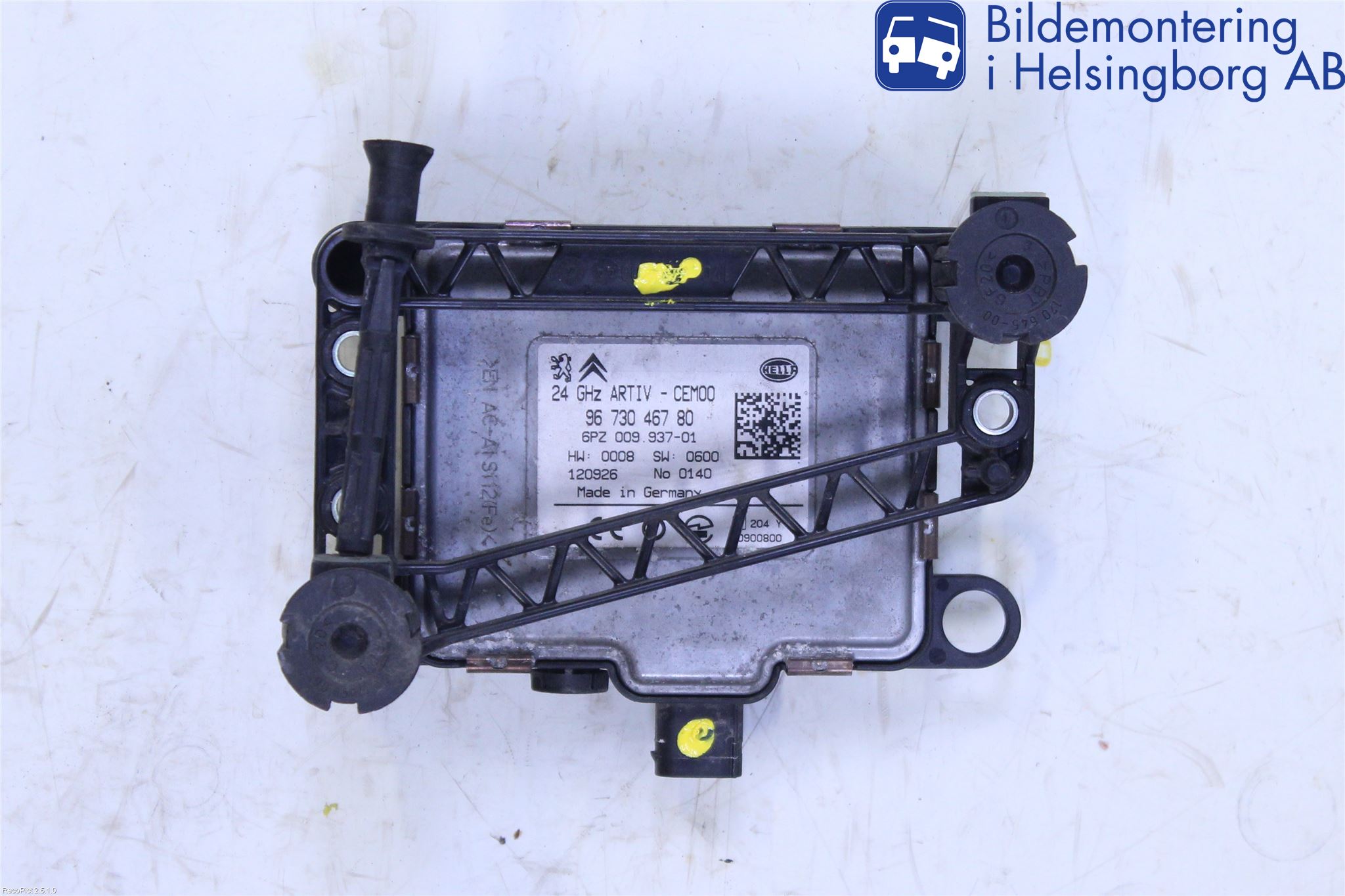 Peugeot 3008 09-16 Sensor Adaptiv Farthållare