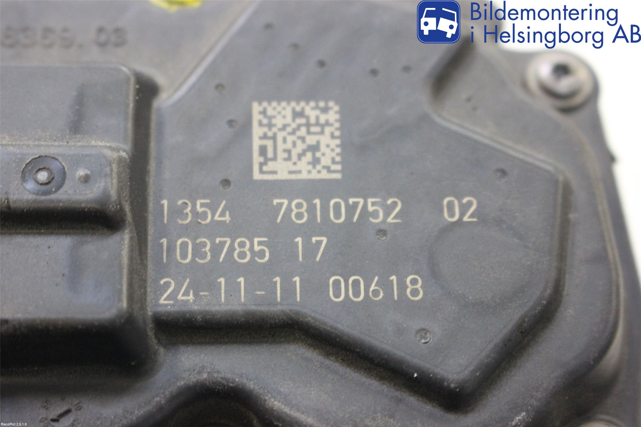 BMW 1 F20/F21 11-19 Injspjällhus