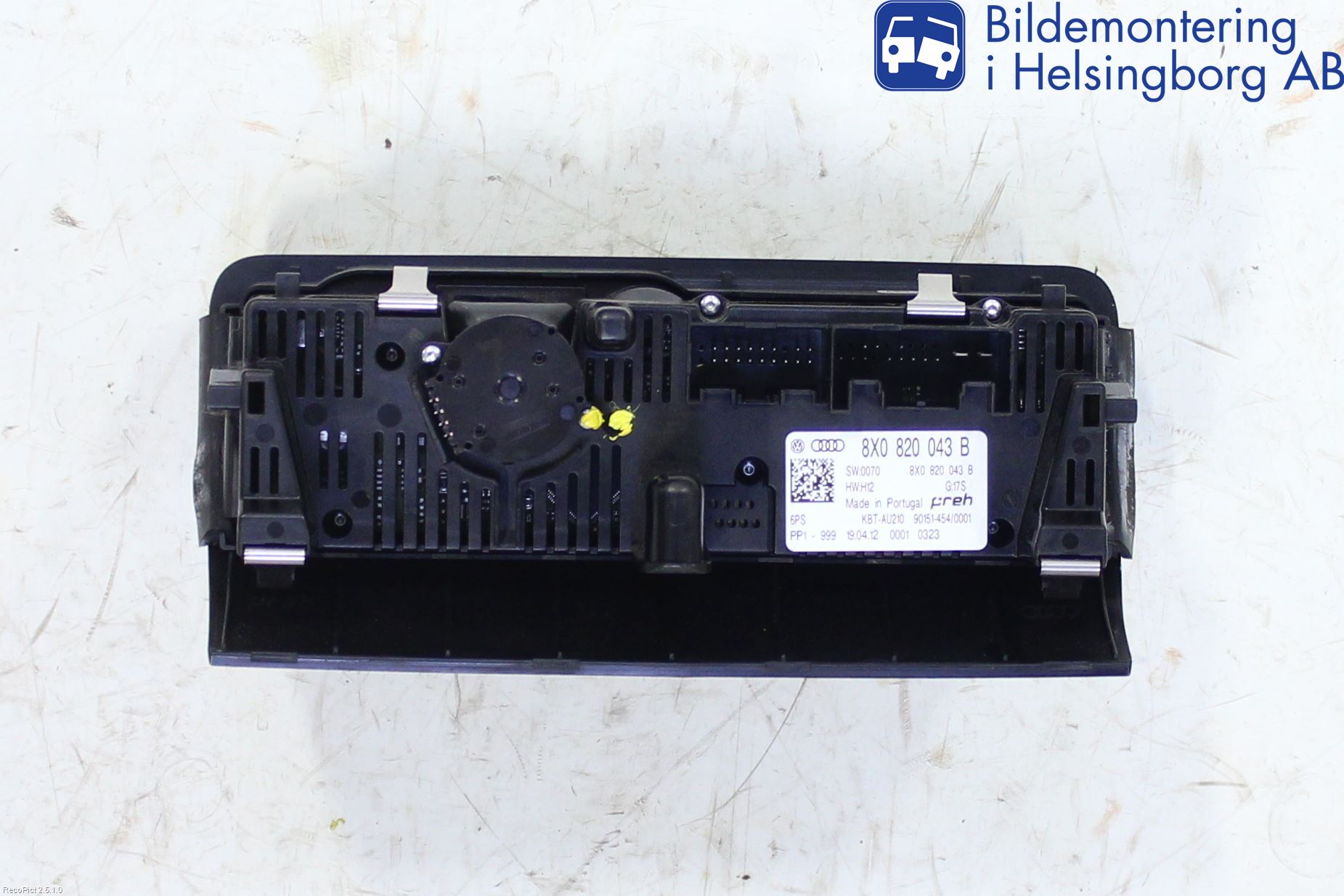 Audi A1/S1 11-18 Ac Styrenhet Ac Manöveren