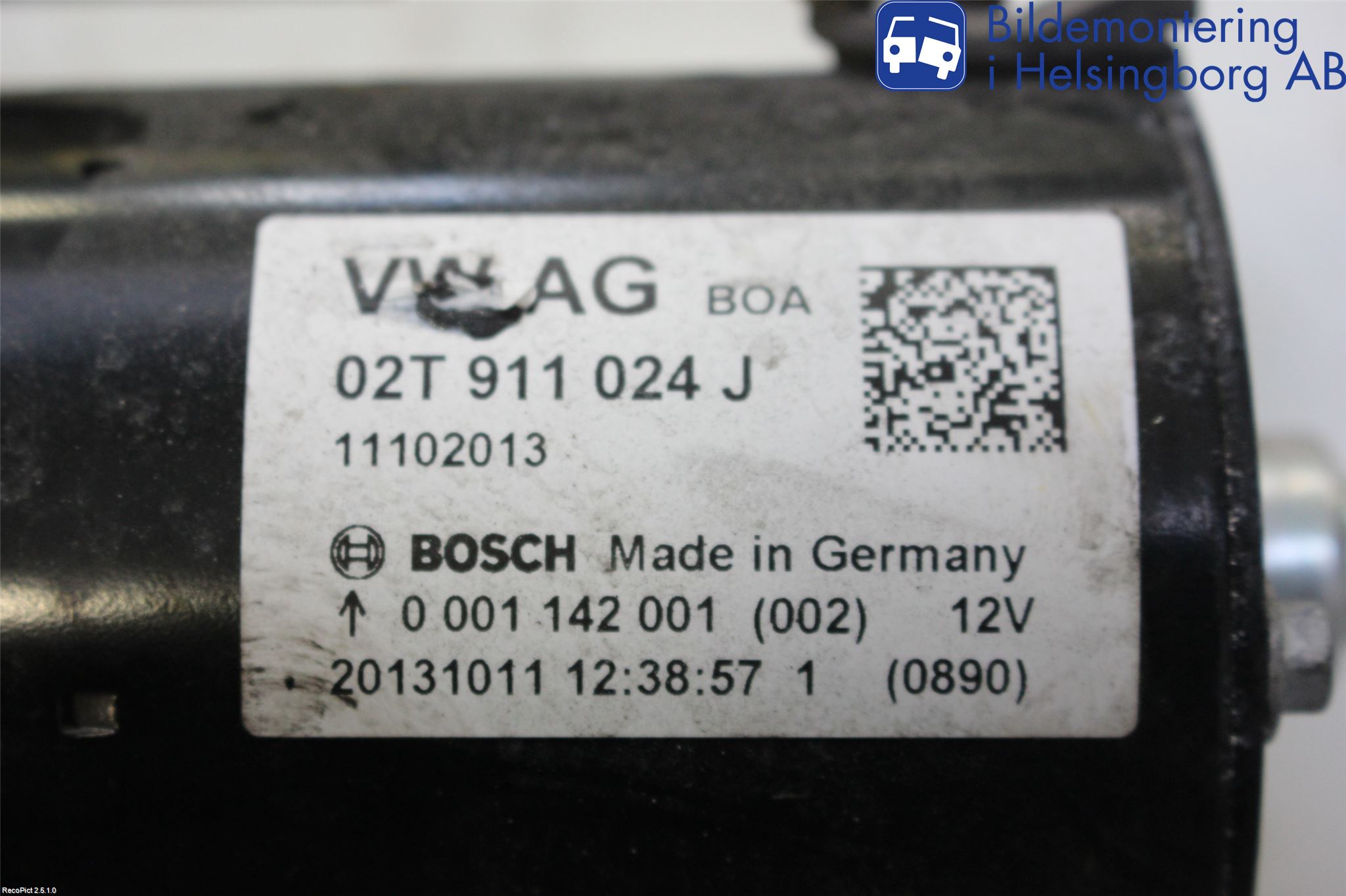 Skoda RAPID Startmotor