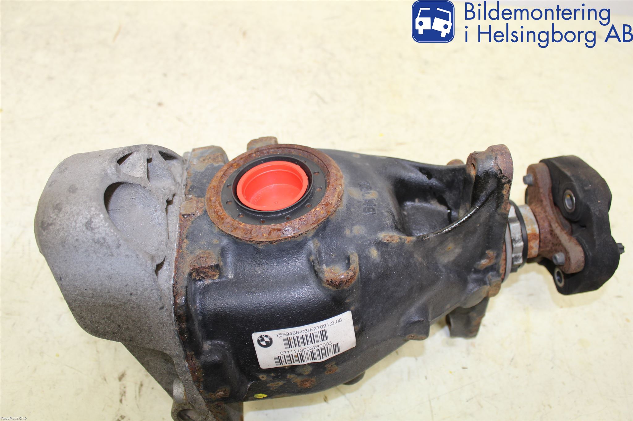 BMW 1 F20/F21 11-19 Bakväxel-Diff