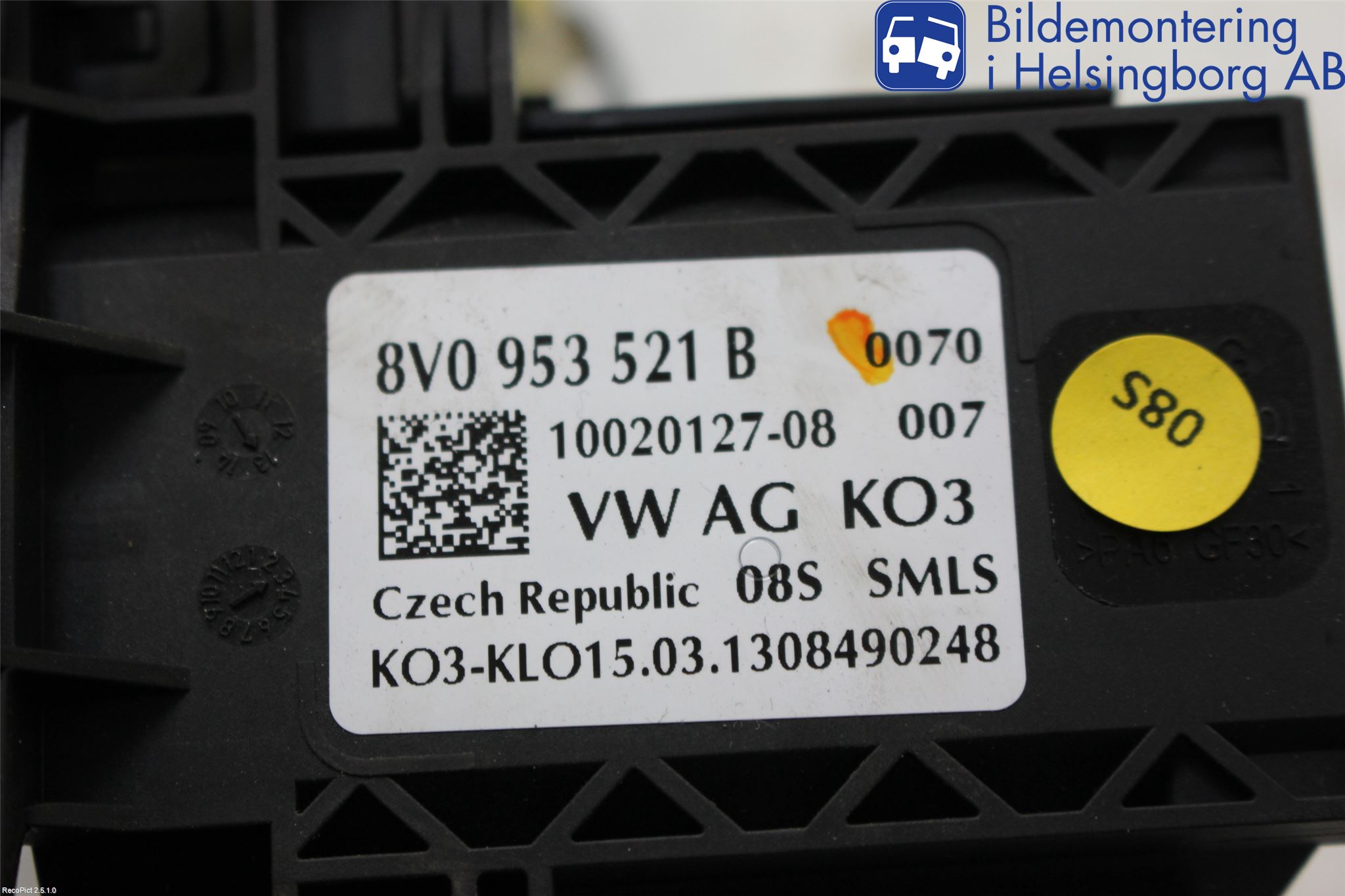 Audi A3/S3 8V 13-20 Spakcentral