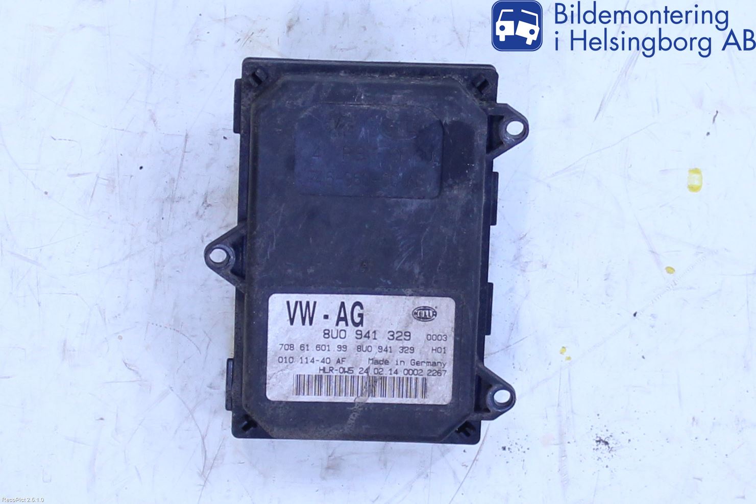 Skoda SUPERB 09-15 Styrenhet Strålkastare