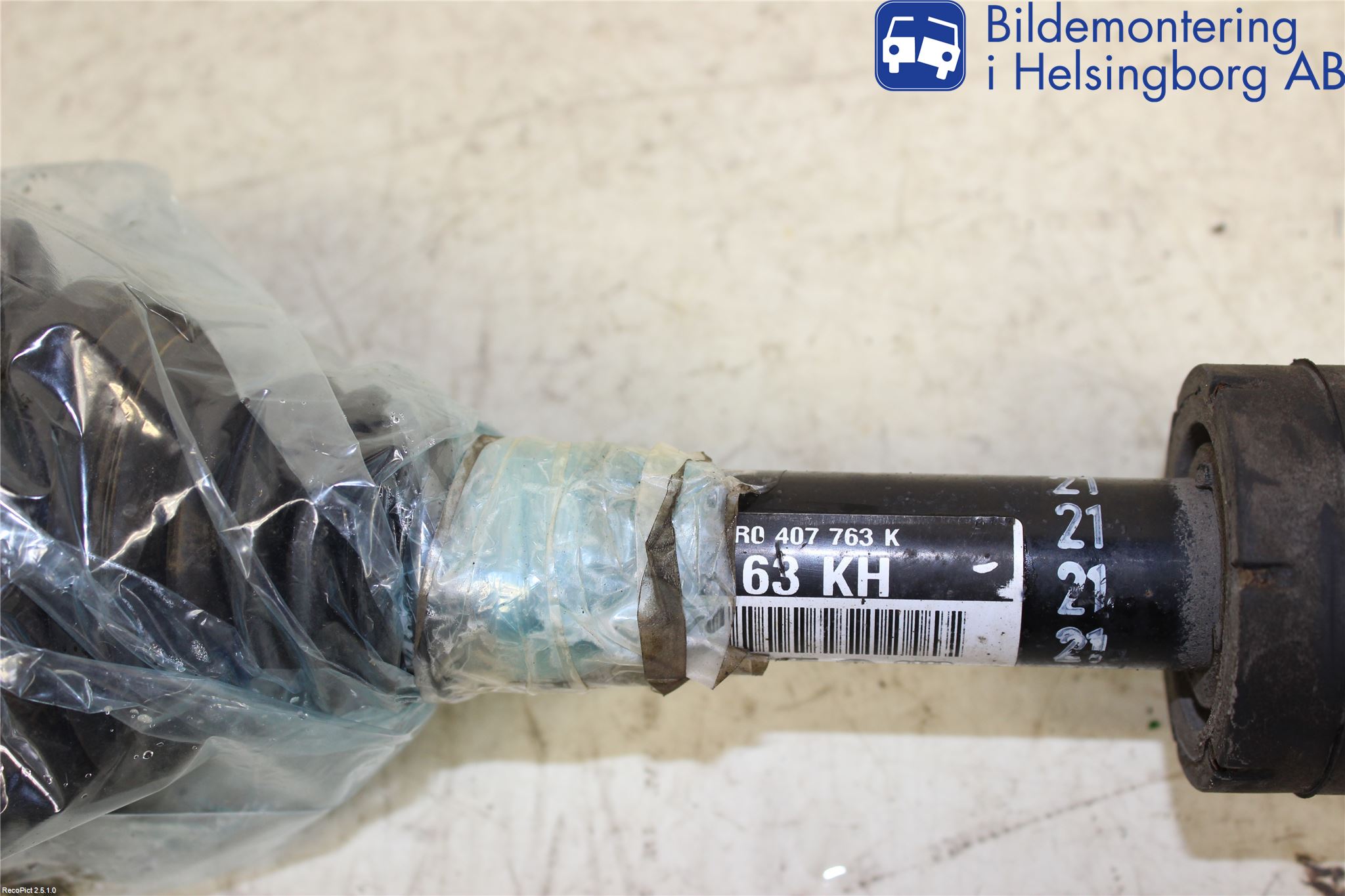 Skoda ROOMSTER Drivaxel Fram Vänster