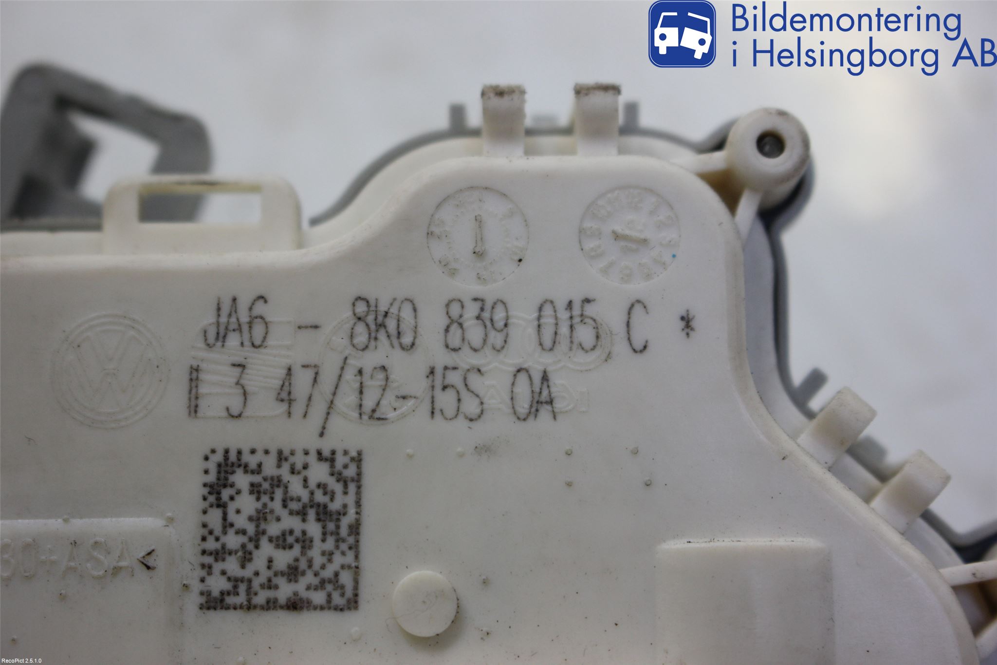 Audi A5 07-16 Centrallåsmotor Vänster