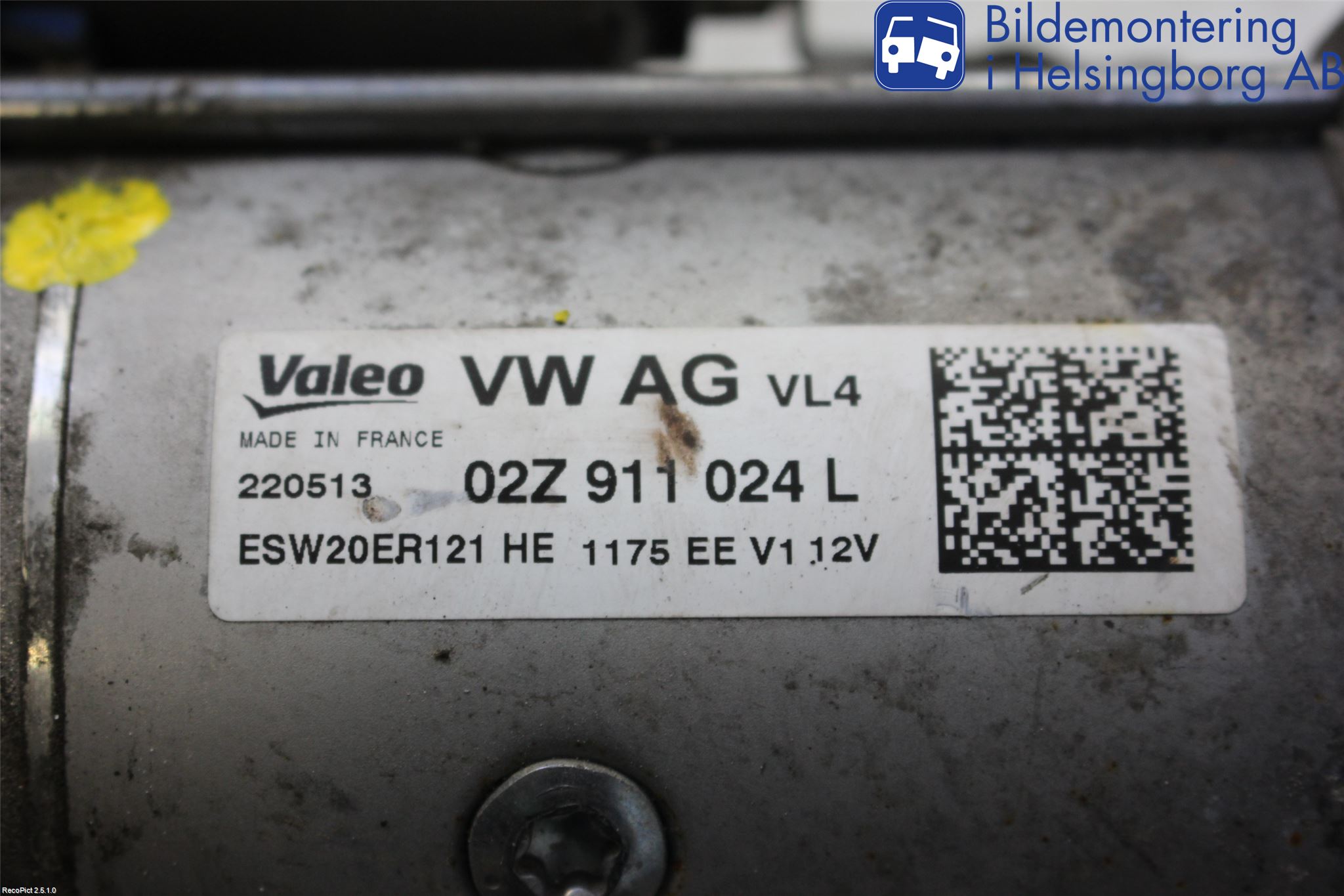 Skoda OCTAVIA (5E) 13-20 Startmotor Diesel