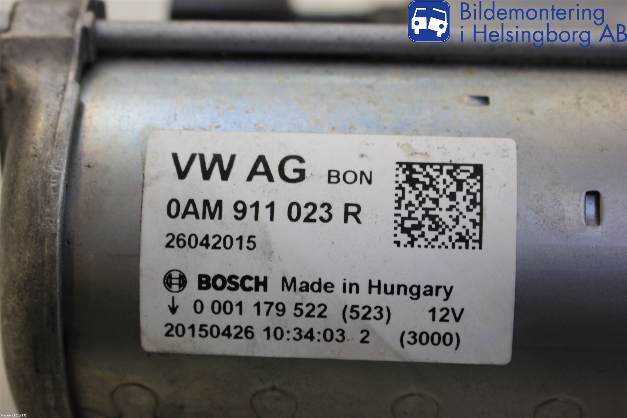 Skoda OCTAVIA (5E) 13-20 Startmotor