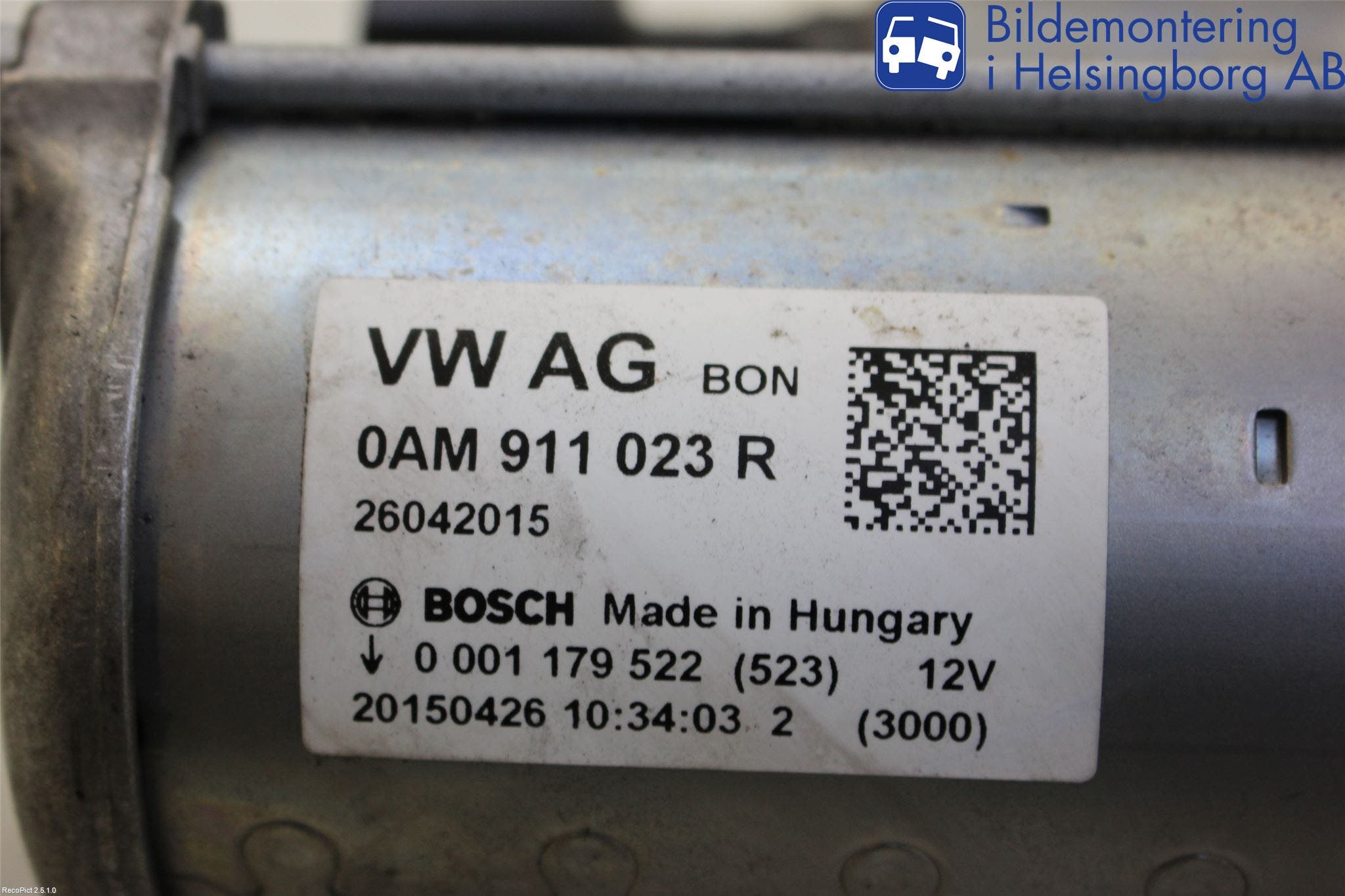 Skoda OCTAVIA (5E) 13-20 Startmotor