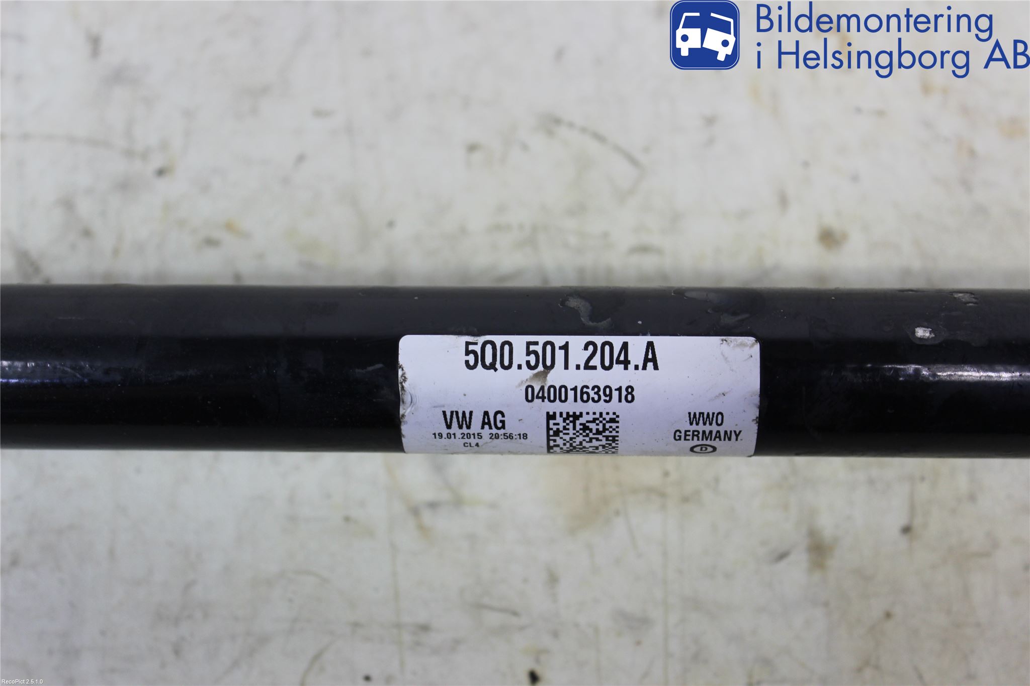 Skoda OCTAVIA (5E) 13-20 Drivaxel Bak Höger