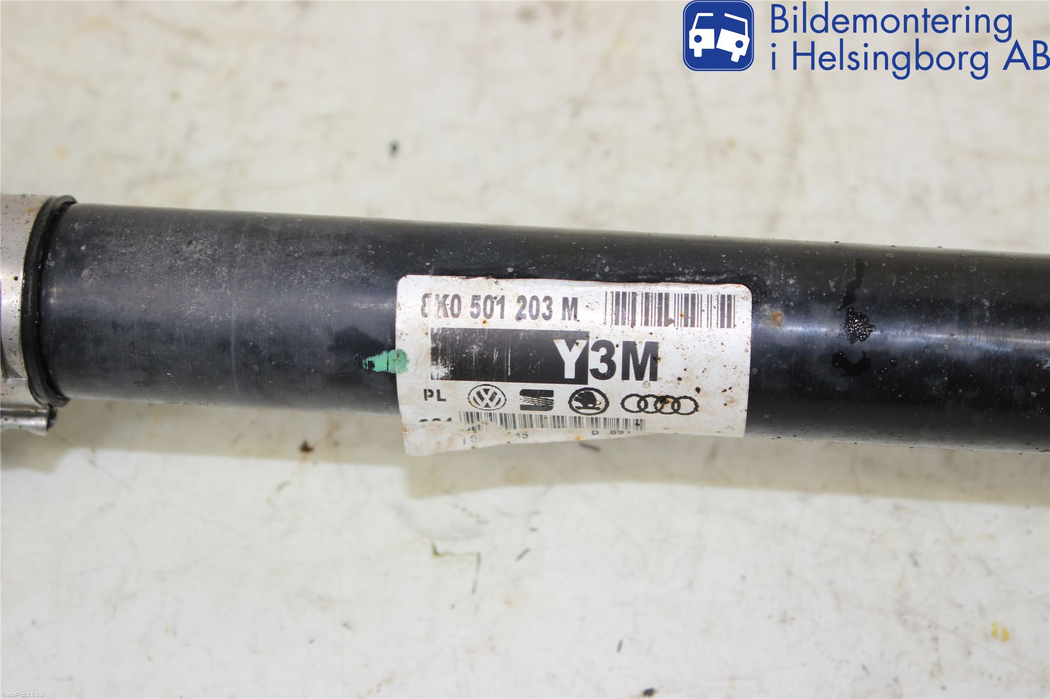 Audi A4 12-15 Drivaxel Bak Vänster