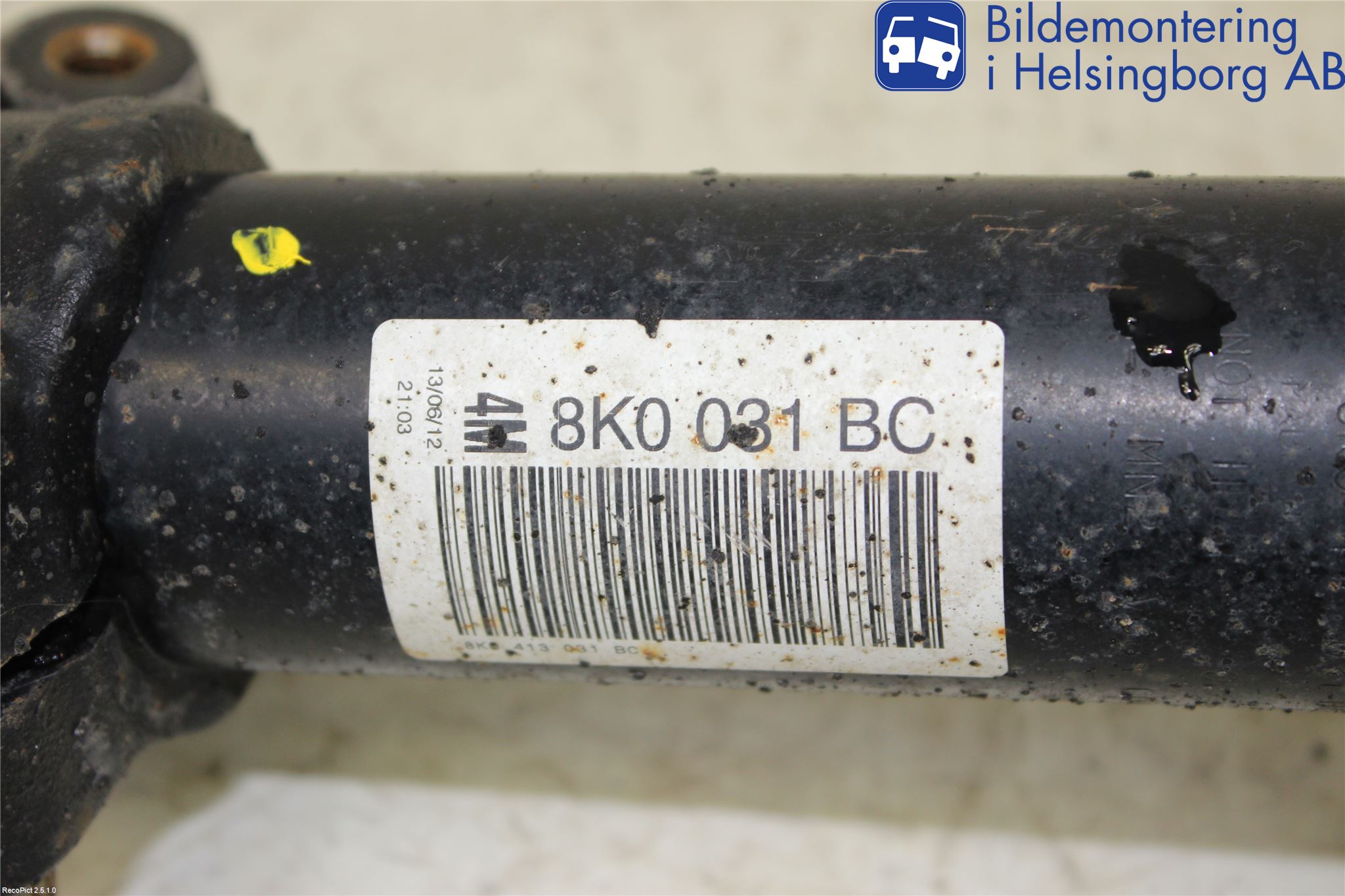 Audi A4 12-15 Fjäderben Fram Höger