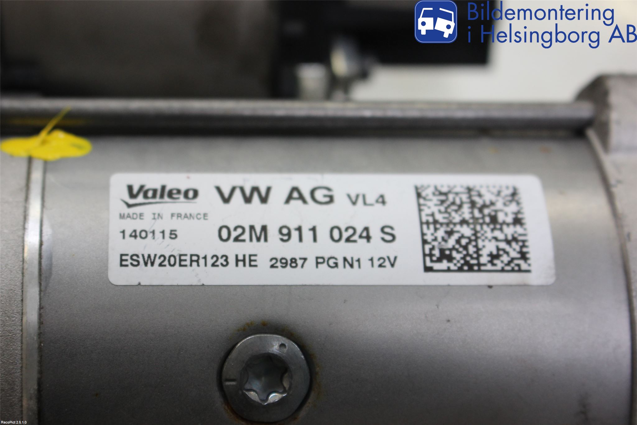 Skoda OCTAVIA (5E) 13-20 Startmotor Diesel