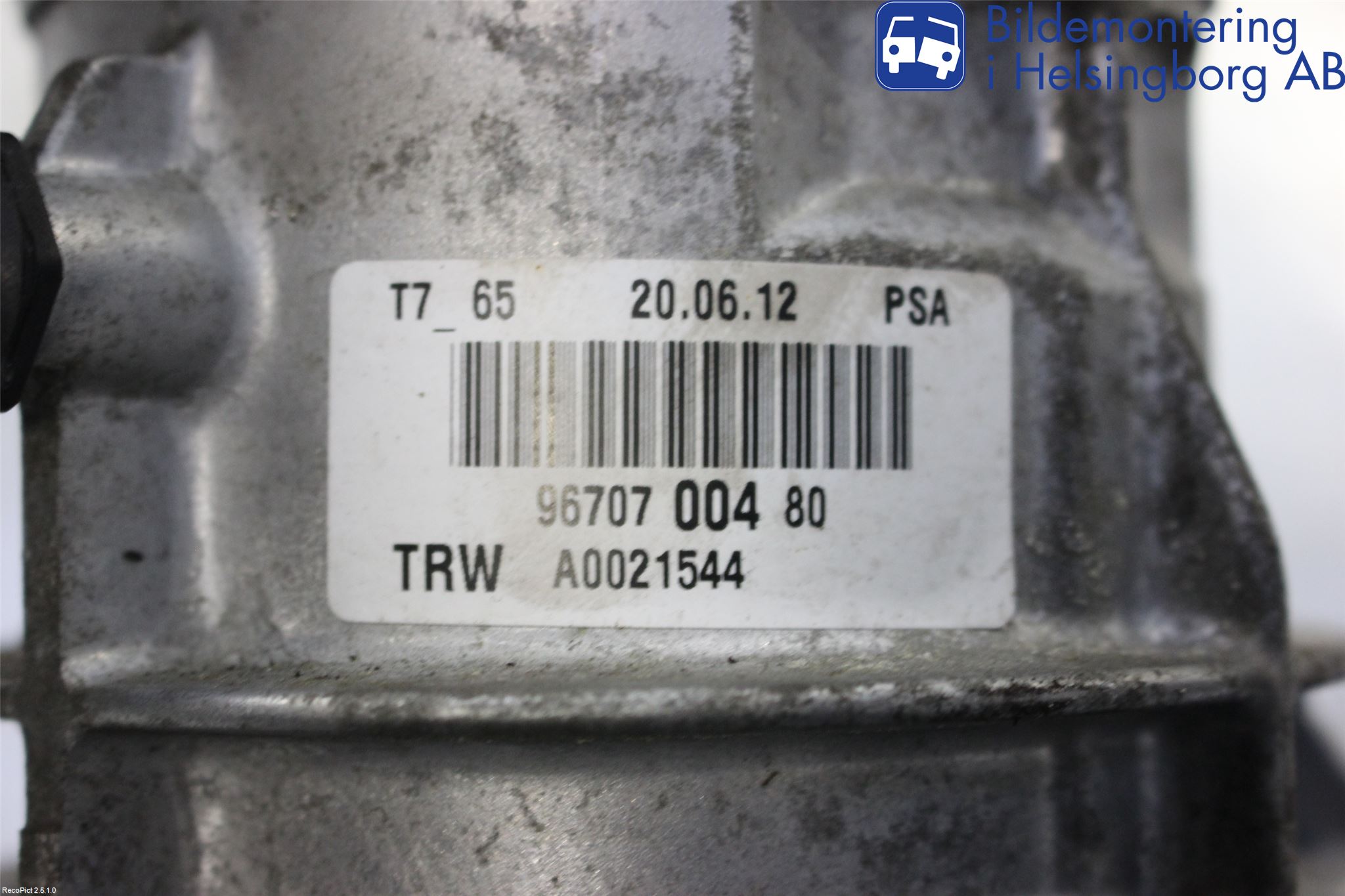 Peugeot 308 08-13 Styrservo Pump Elektrisk